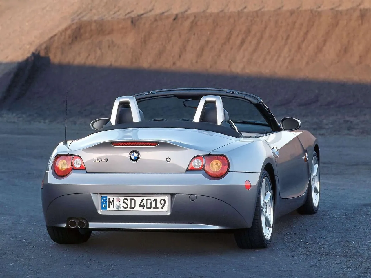 BMW Z4 (2003) – zadní pohled