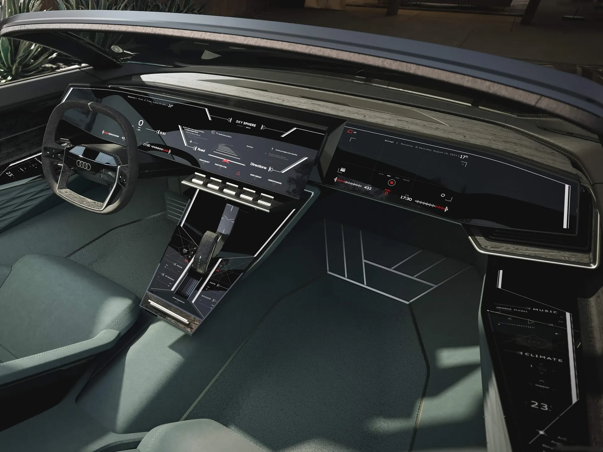 Audi Skysphere Concept (2021) – interiér