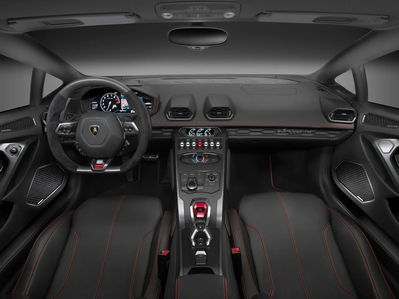 Lamborghini Huracan LP580-2 (2017) – interiér