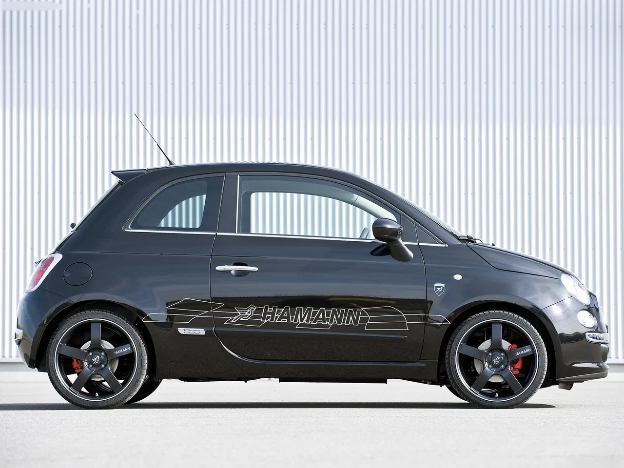 Hamann Fiat 500 Sportivo (2008) – boční profil