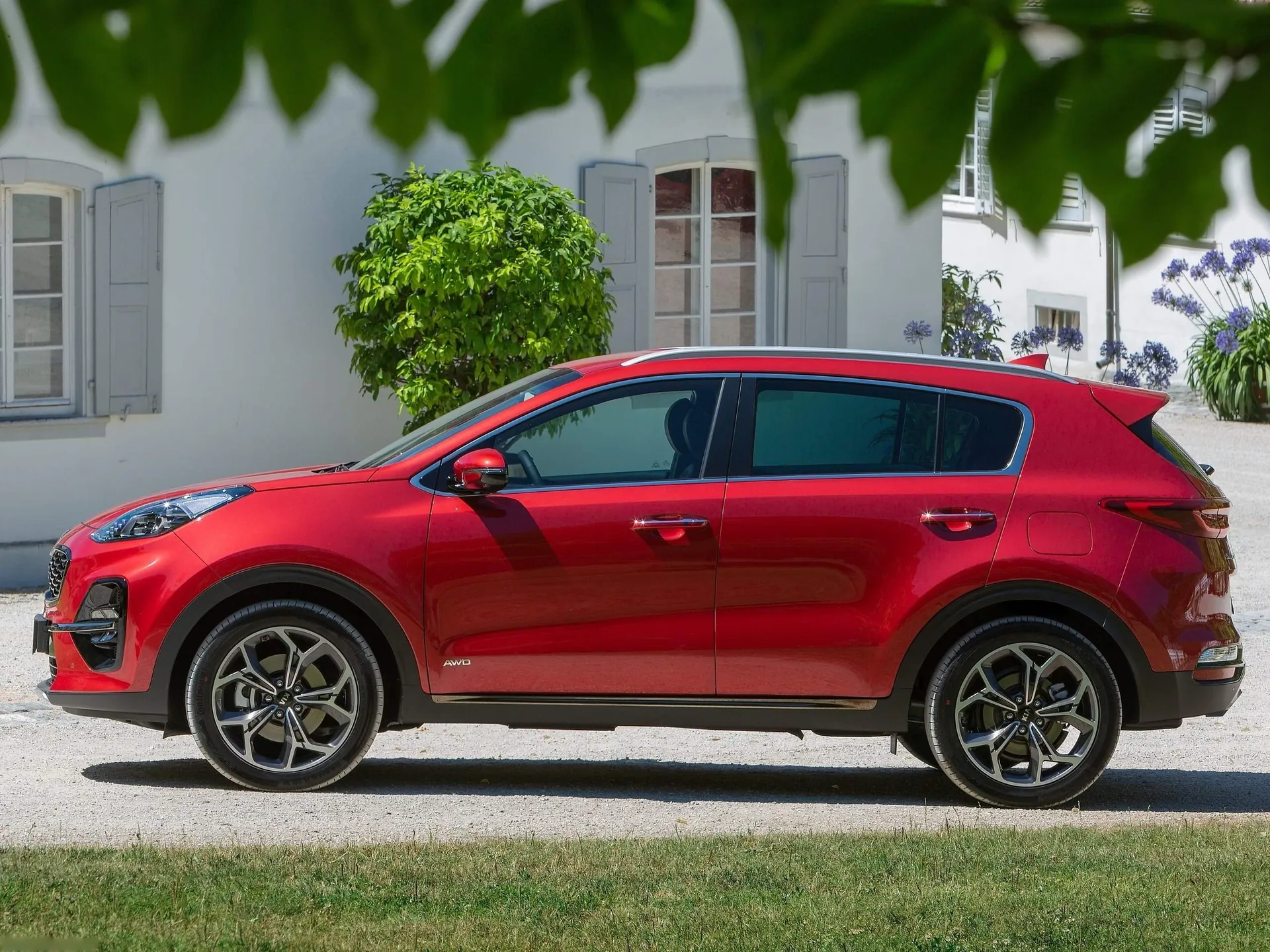 Kia Sportage (2019) – boční profil