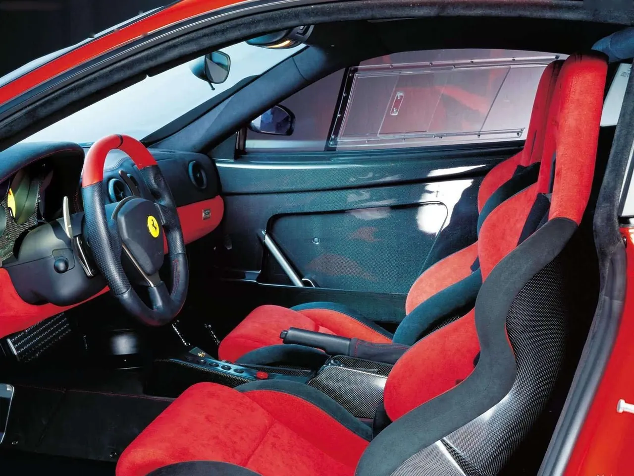 Ferrari 360 Challenge Stradale (2003) – interiér