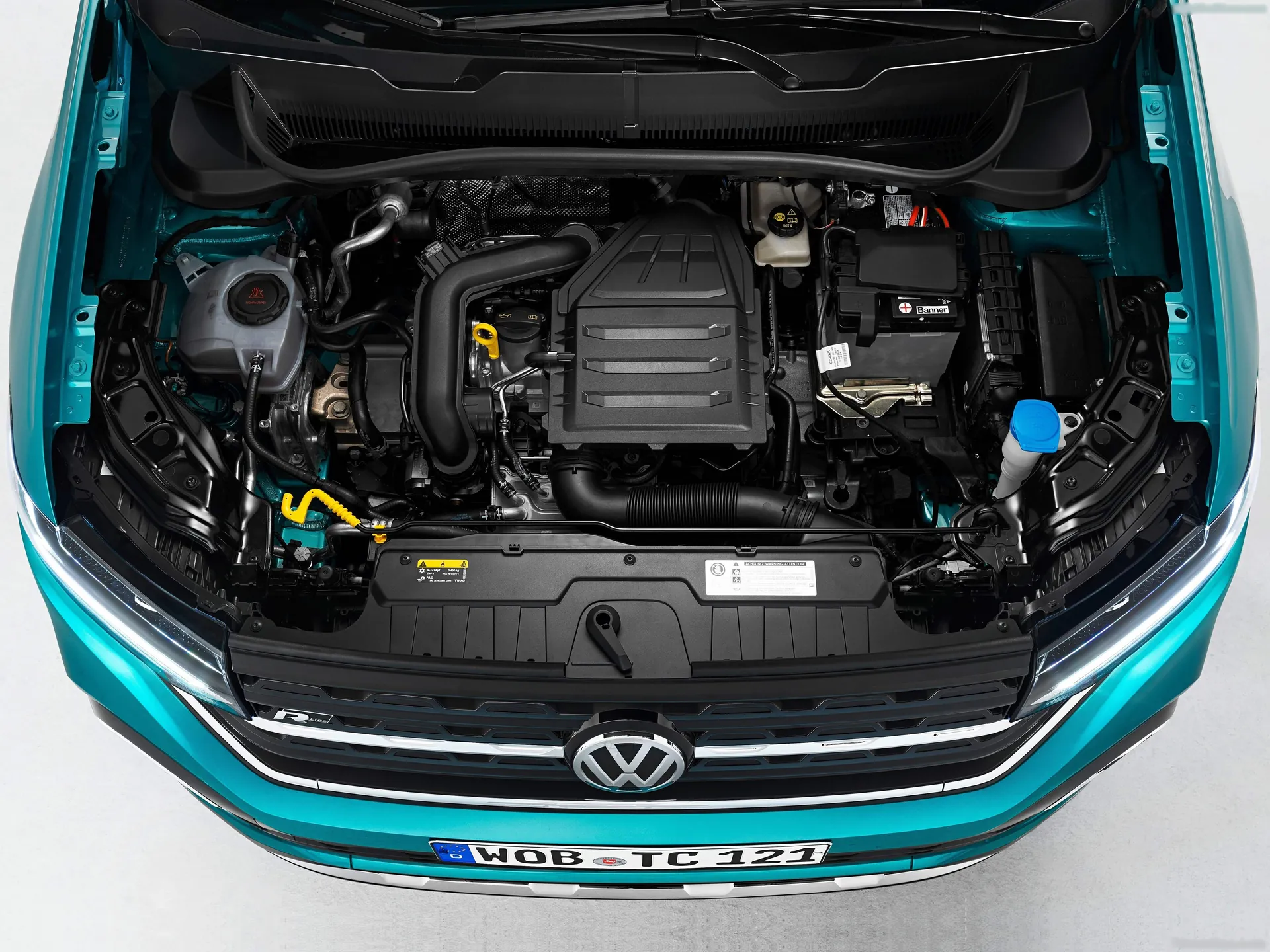 Volkswagen T-Cross (2019) – motorový prostor