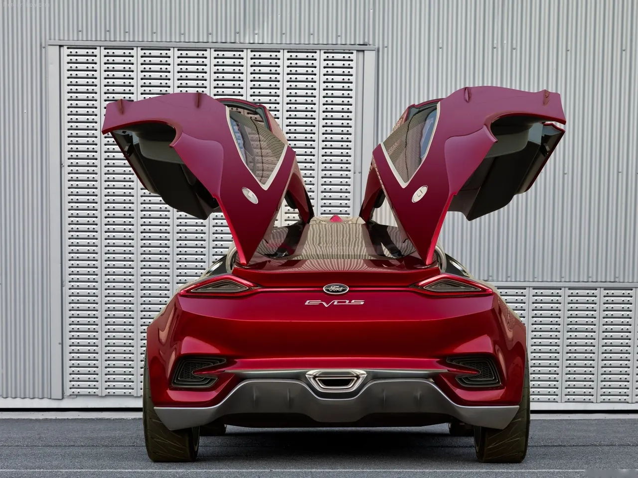 Ford Evos Concept (2011) – zezadu