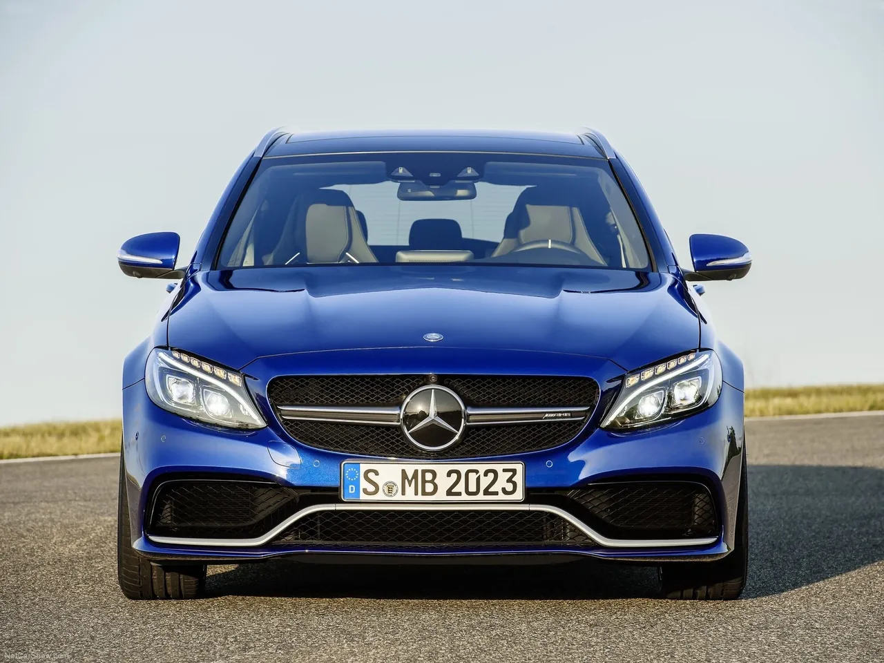 Mercedes-Benz C63 AMG Estate (2015) – zepředu