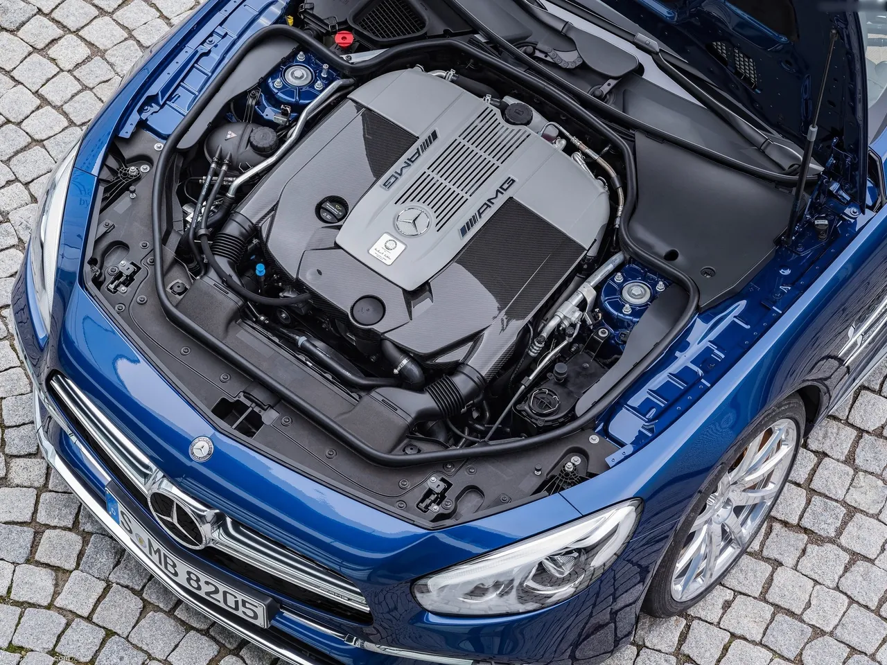 Mercedes-Benz SL65 AMG (2017) - Engine Bay