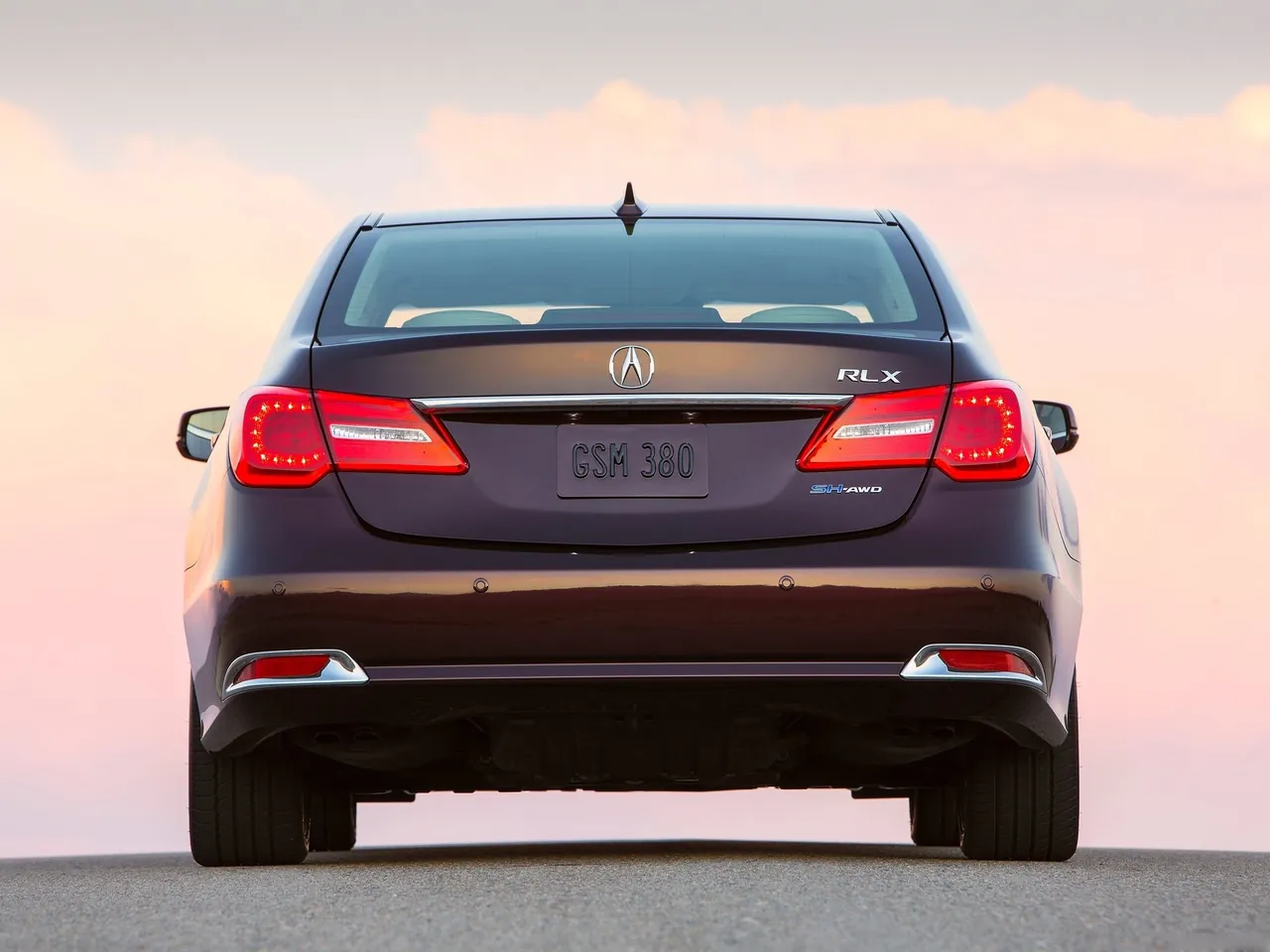 Acura RLX Sport Hybrid (2014) – zezadu
