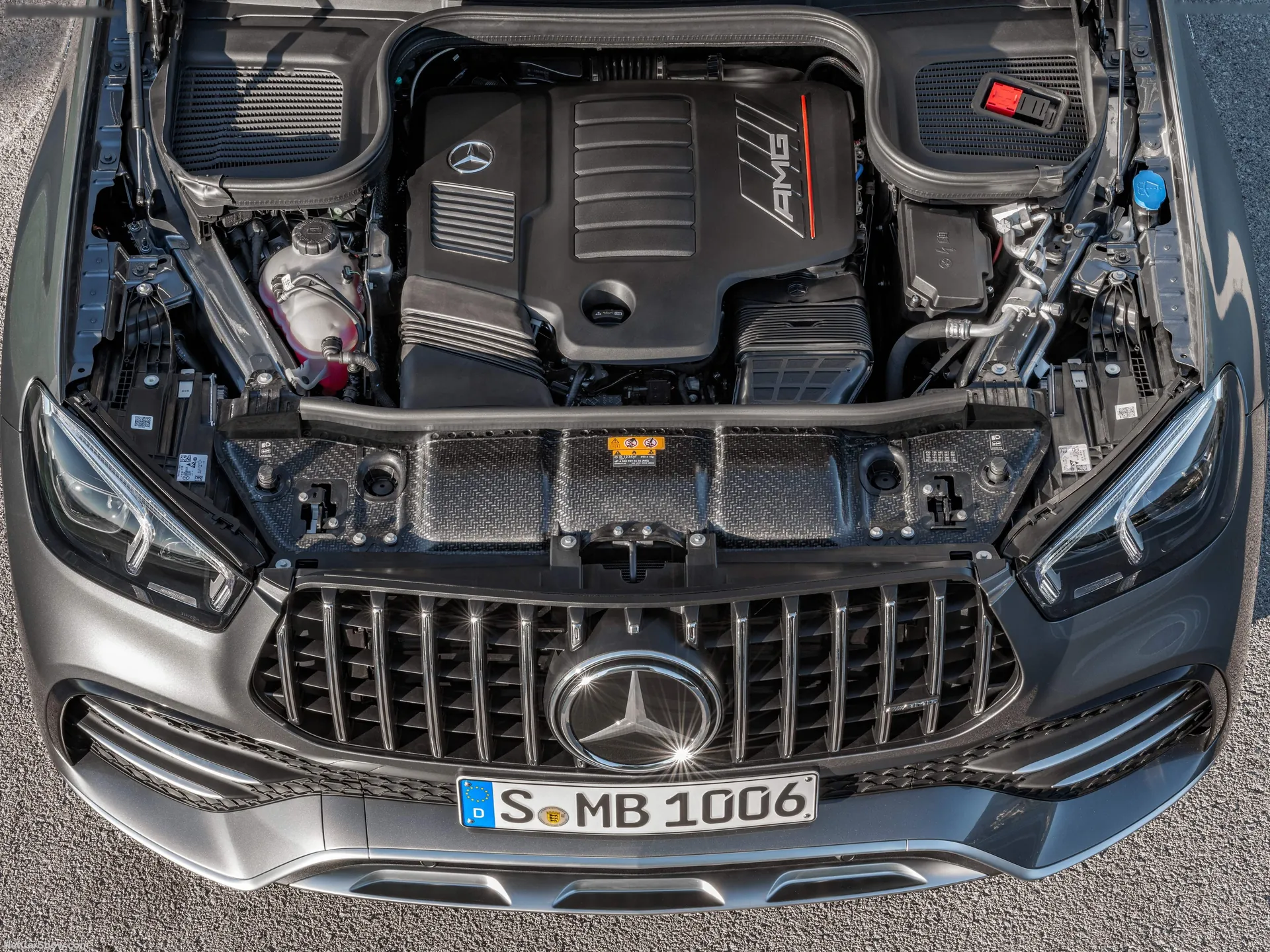 Mercedes-Benz GLE53 AMG 4Matic (2020) - Engine Bay