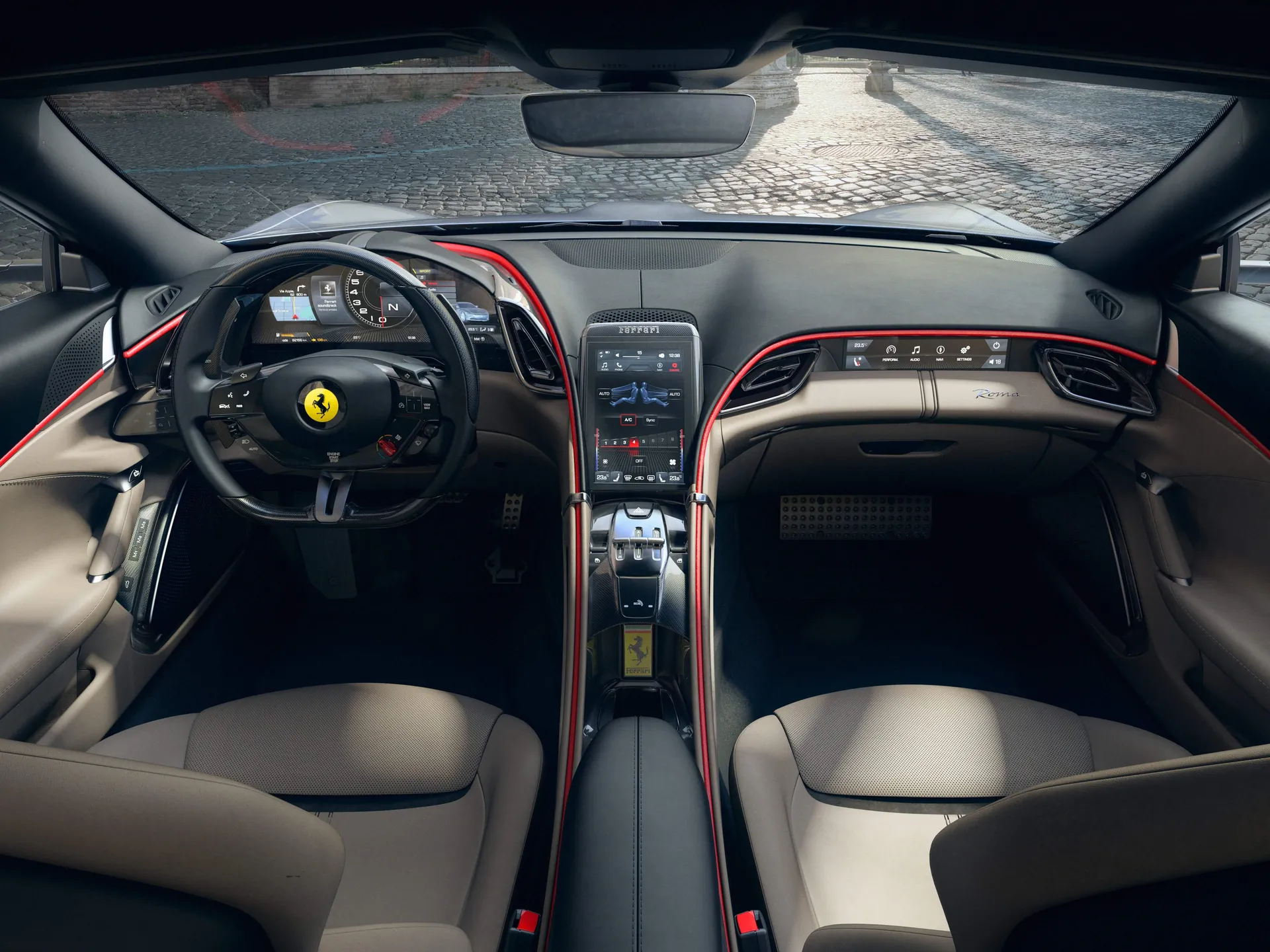 Ferrari Roma (2020) – interiér