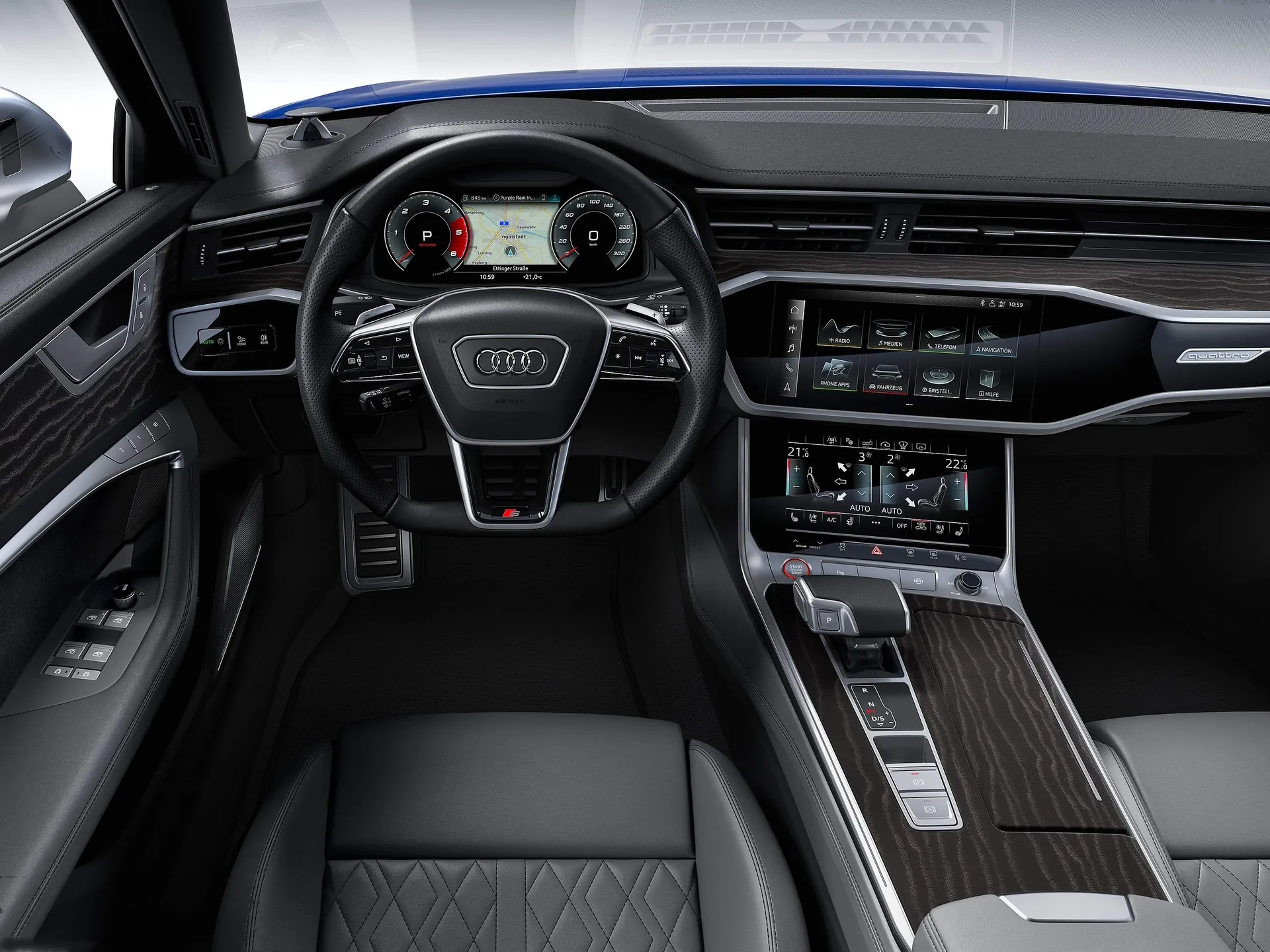 Audi S6 Sedan TDI (2020) – interiér