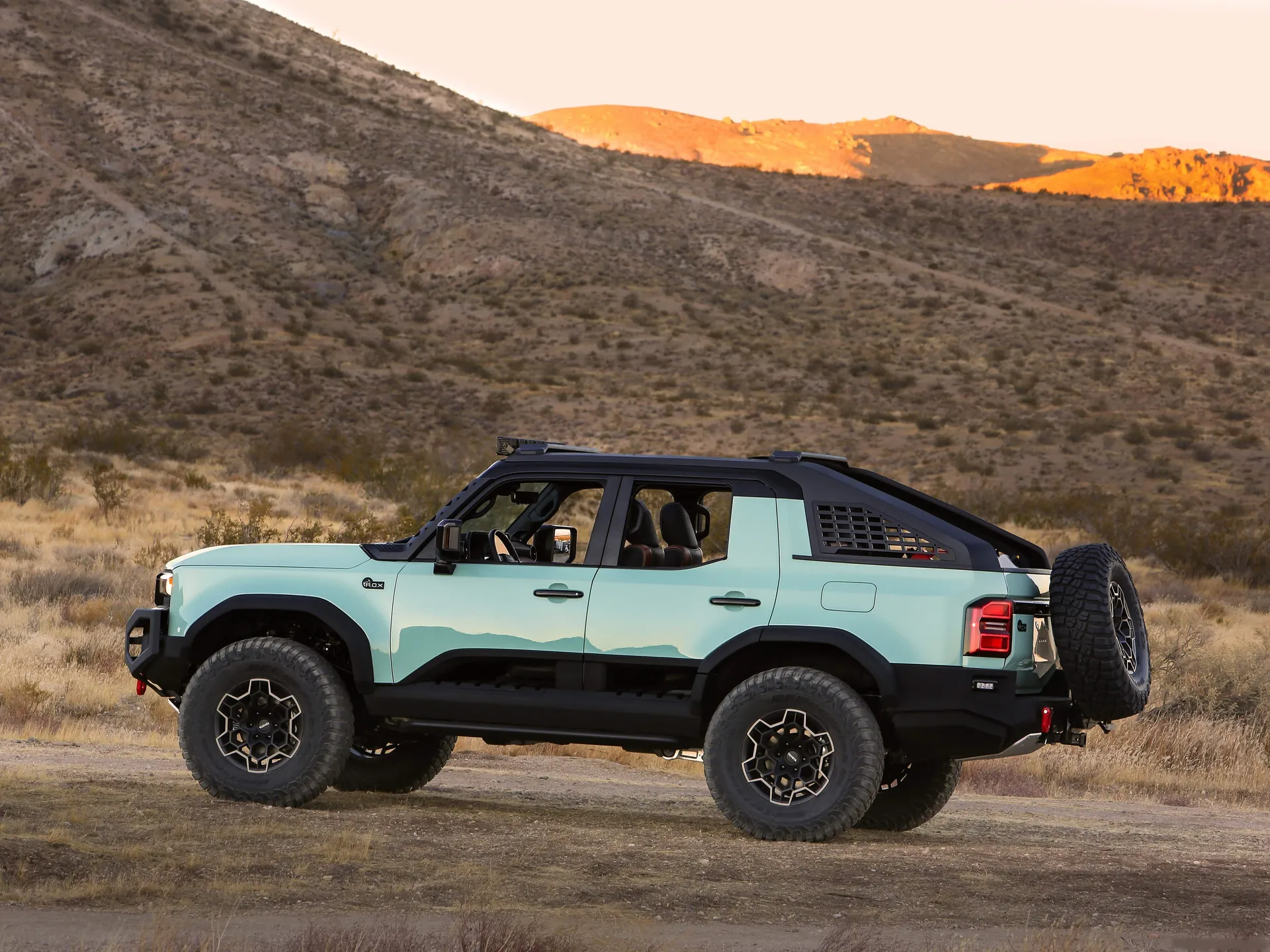 Toyota Land Cruiser ROX Concept (2024) – boční profil