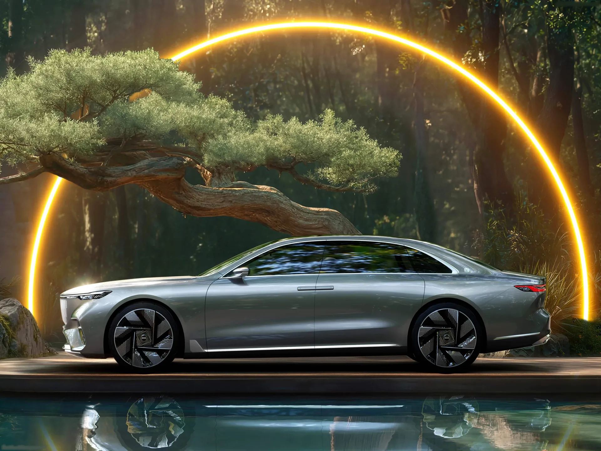 Geely Galaxy Light Gen II Concept (2026) – boční profil