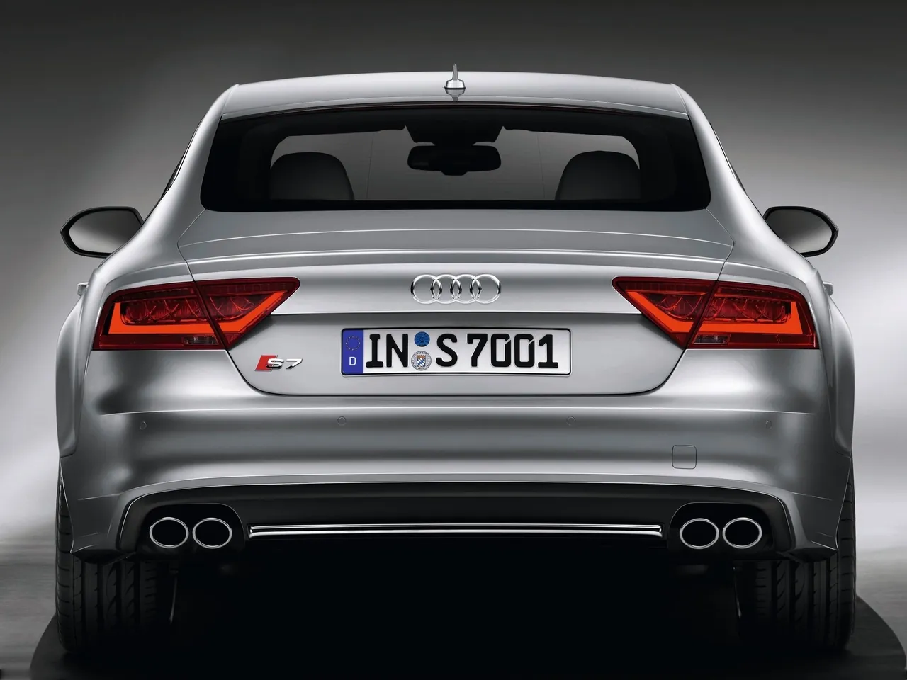 Audi S7 Sportback (2013) – zezadu