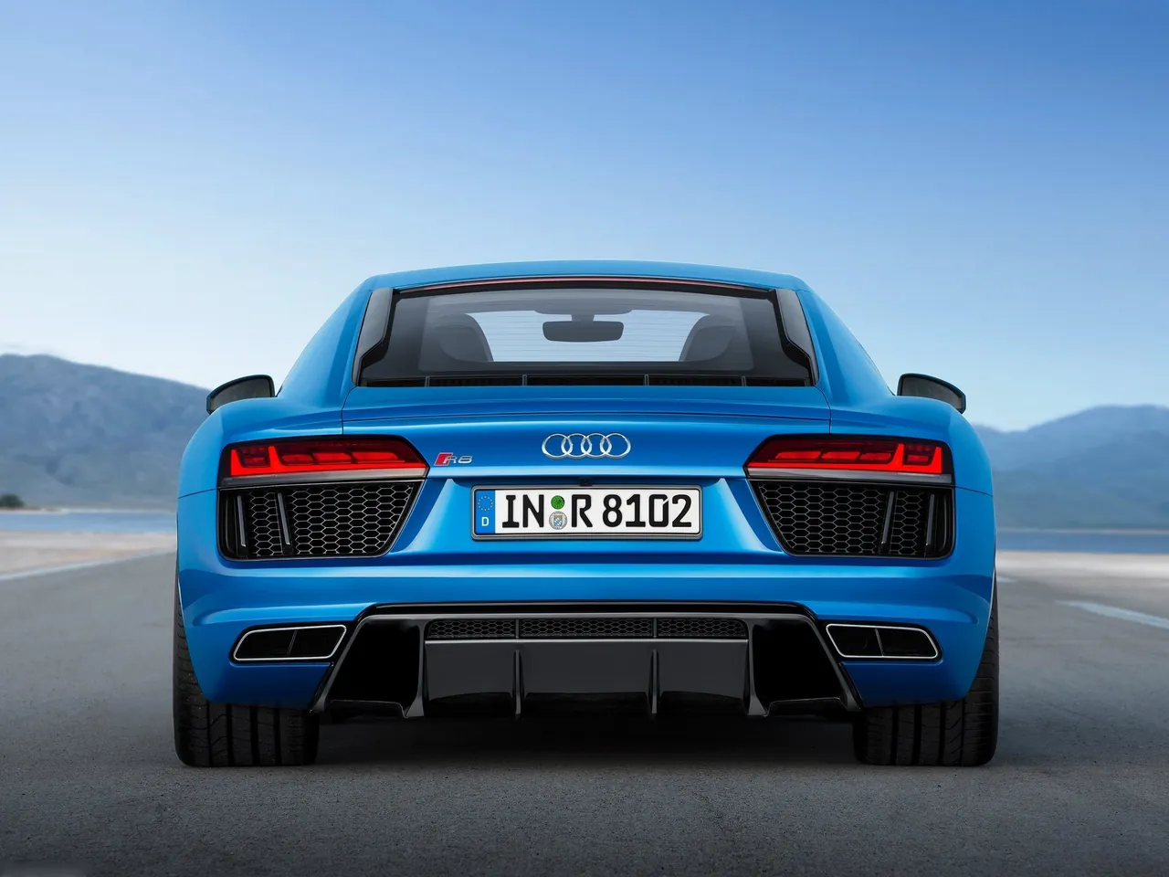 Audi R8 V10 (2016) – zezadu