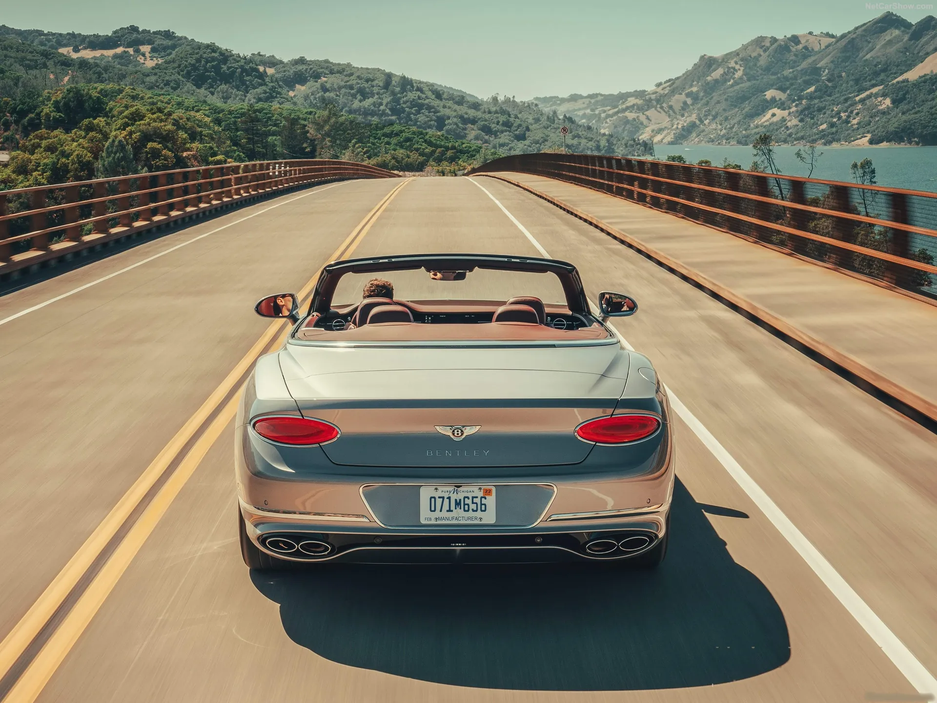 Bentley Continental GT V8 Convertible (2020) - Rear