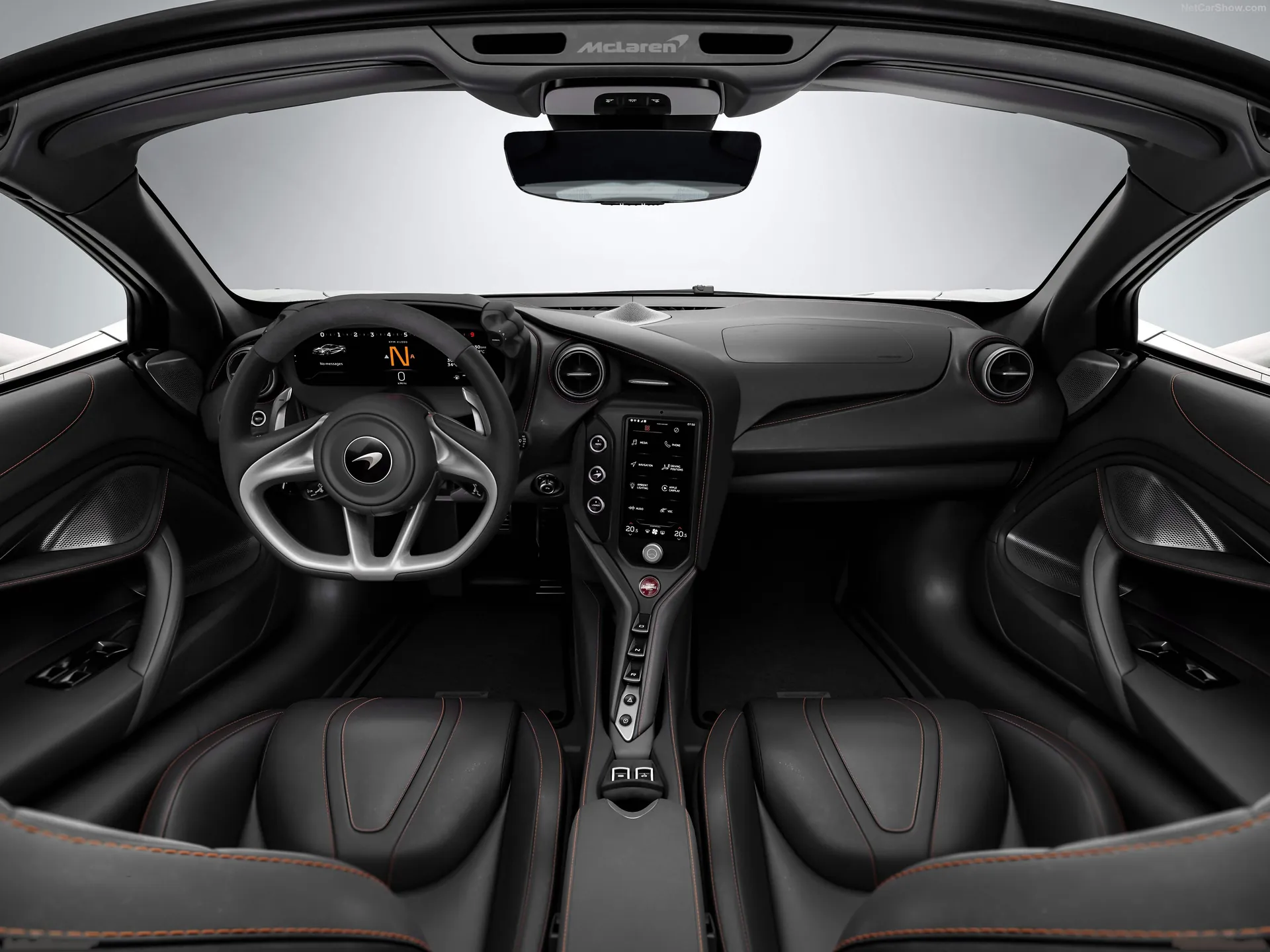McLaren 750S Spider (2024) – interiér