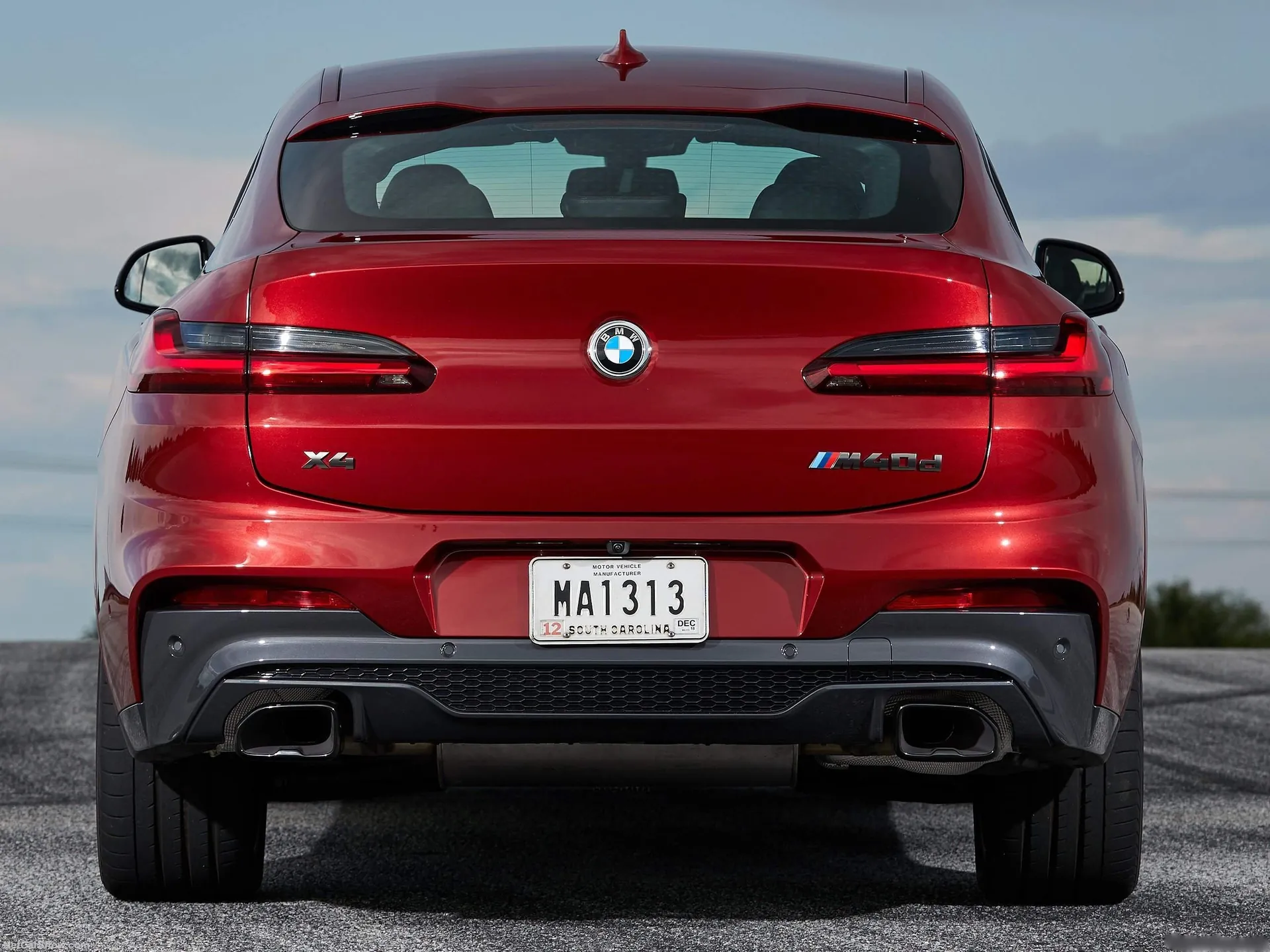 BMW X4 M40d (2019) – zezadu