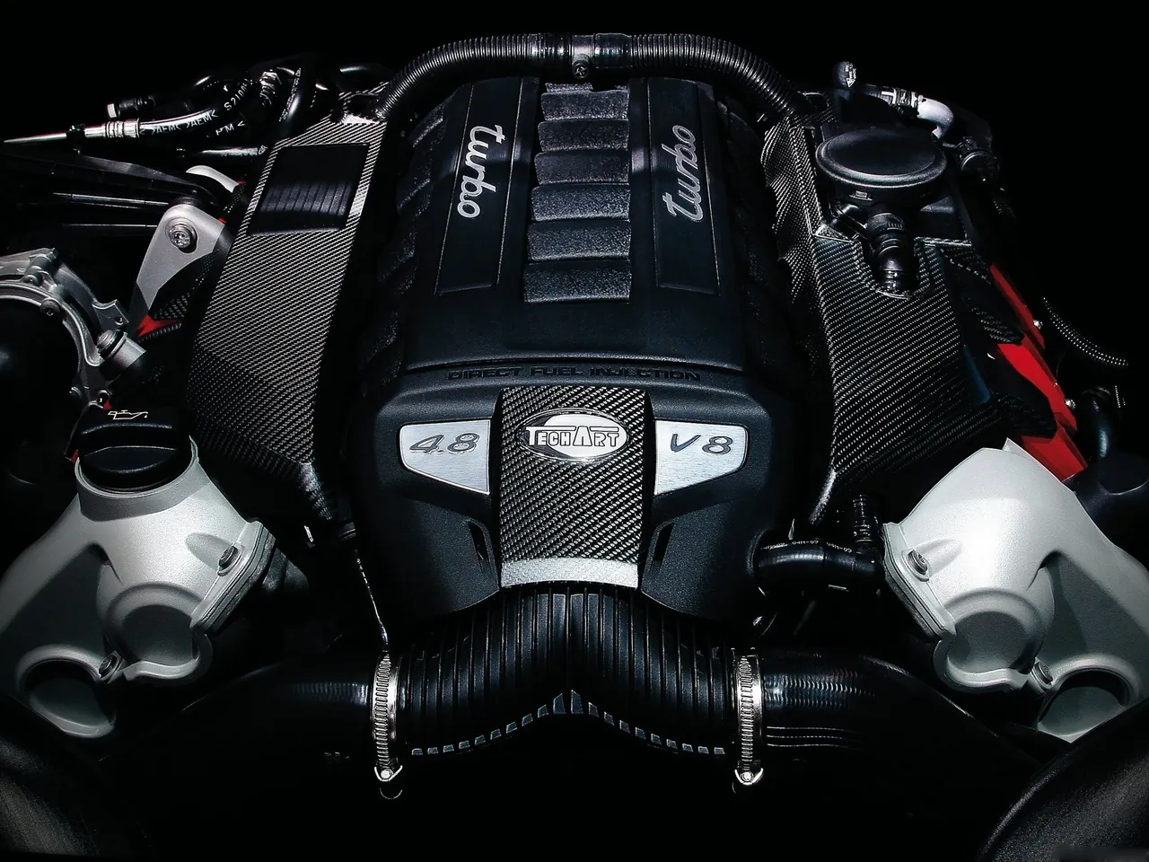 TechArt Porsche Panamera GrandGT (2011) - Engine Bay