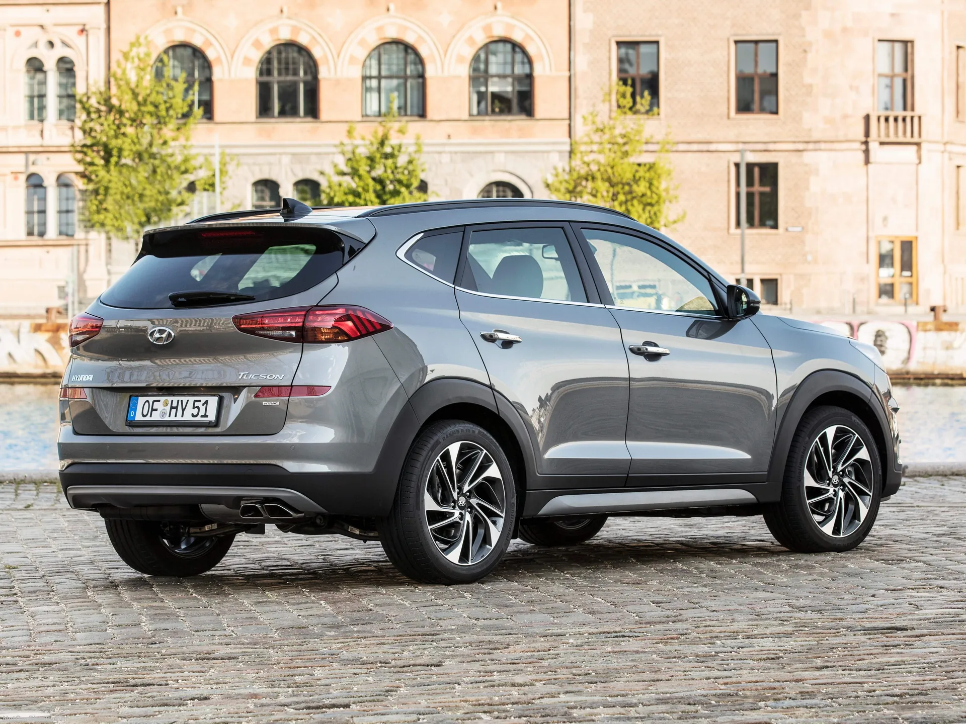 Hyundai Tucson [EU] (2019) - Rear Three-Quarter