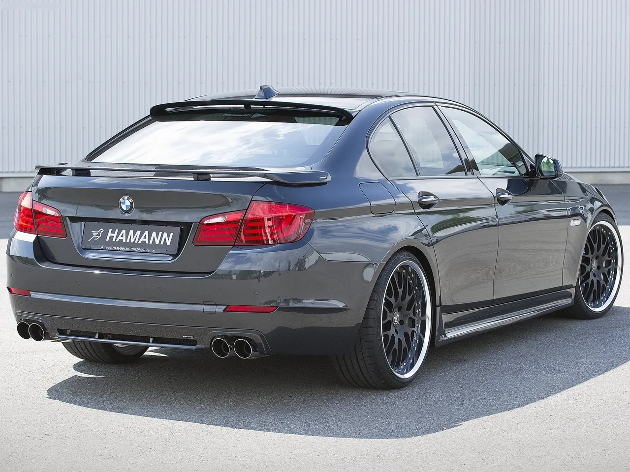 Hamann BMW 5-Series F10 (2011) – zadní tříčtvrteční pohled