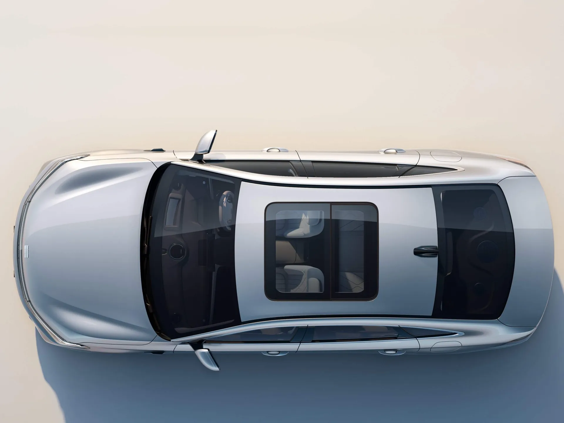 Geely Galaxy A7 (2026) – pohled shora