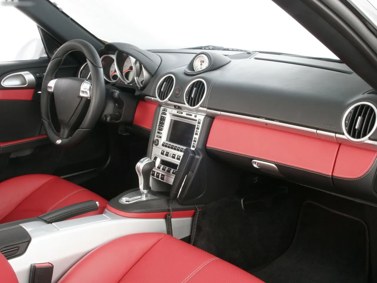 TechArt Porsche Cayman (2006) – interiér