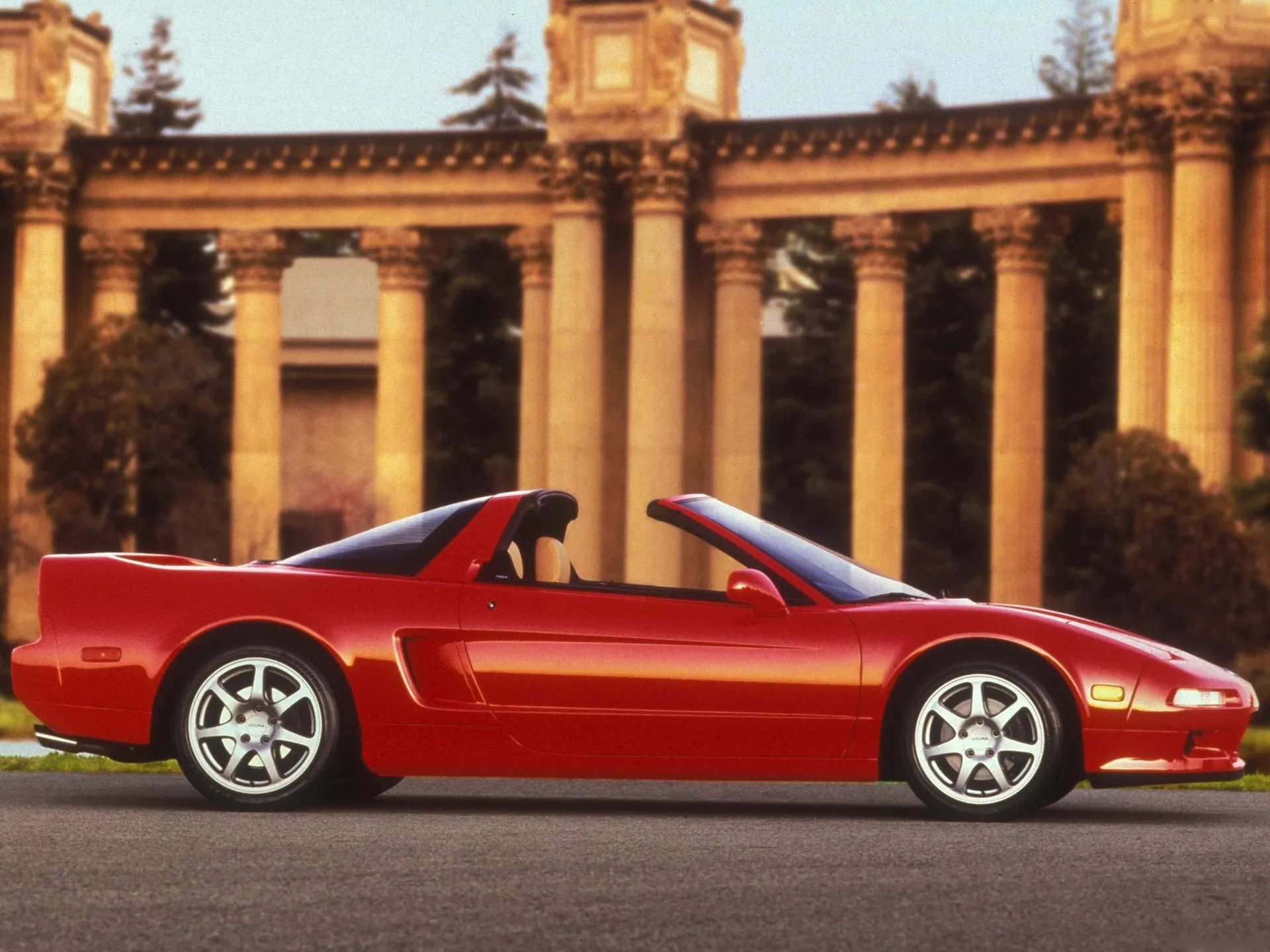 Acura NSX-T (1995) – boční profil