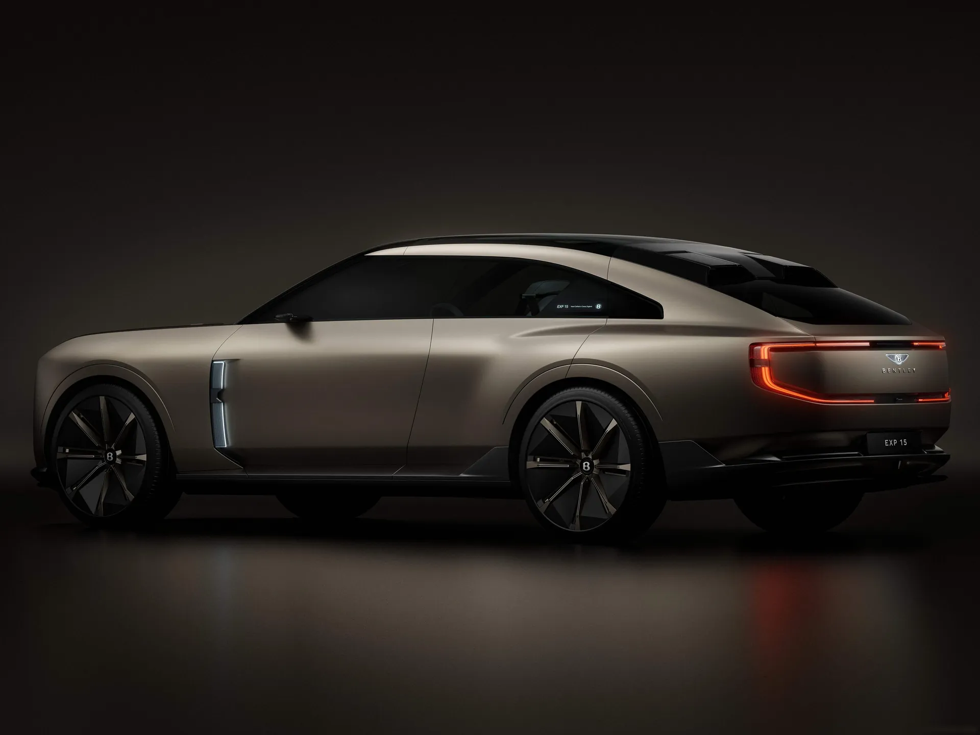 Bentley EXP 15 Concept (2025) - Rear Three-Quarter