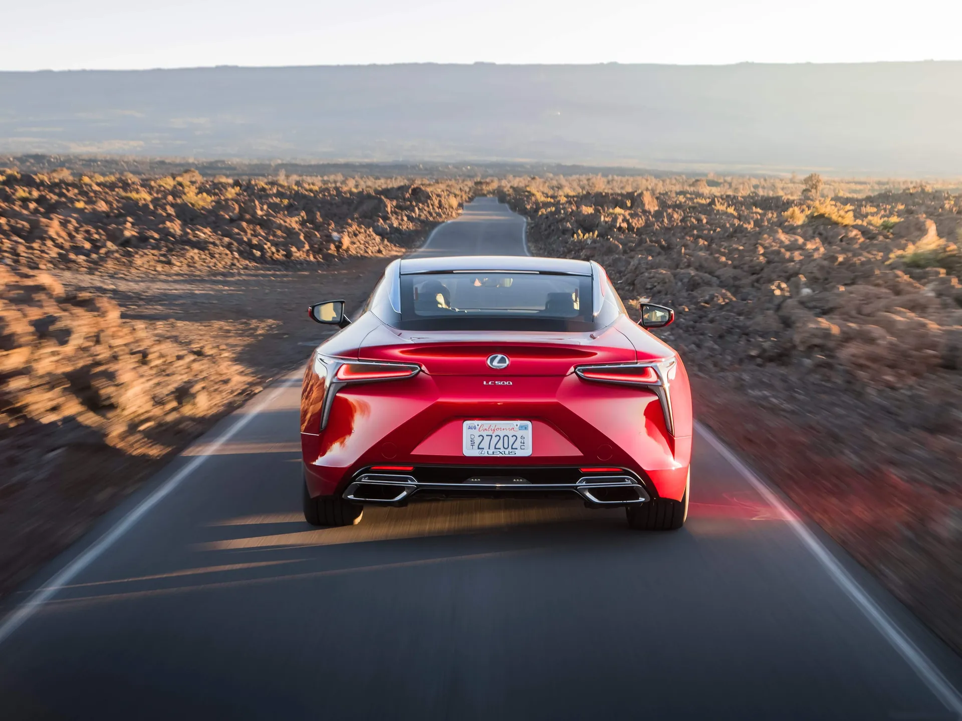 Lexus LC 500 (2018) – zezadu