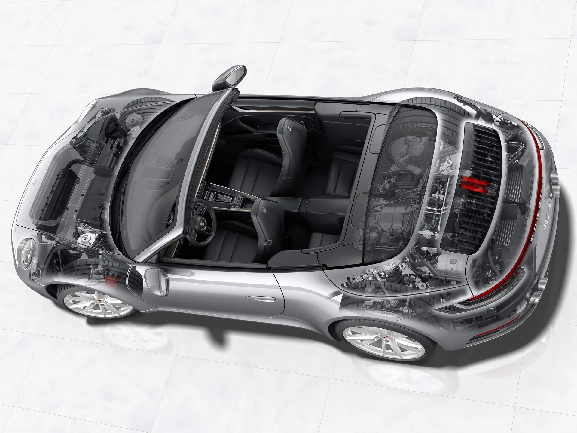 Porsche 911 Carrera S Cabriolet (2019) – technika