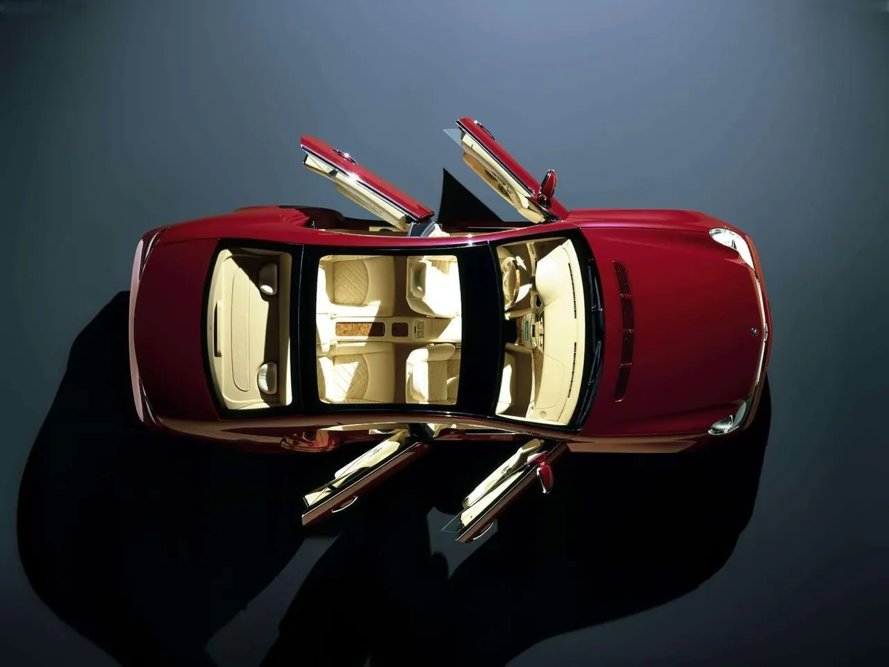 Mercedes-Benz Vision CLS Concept (2003) - Top view