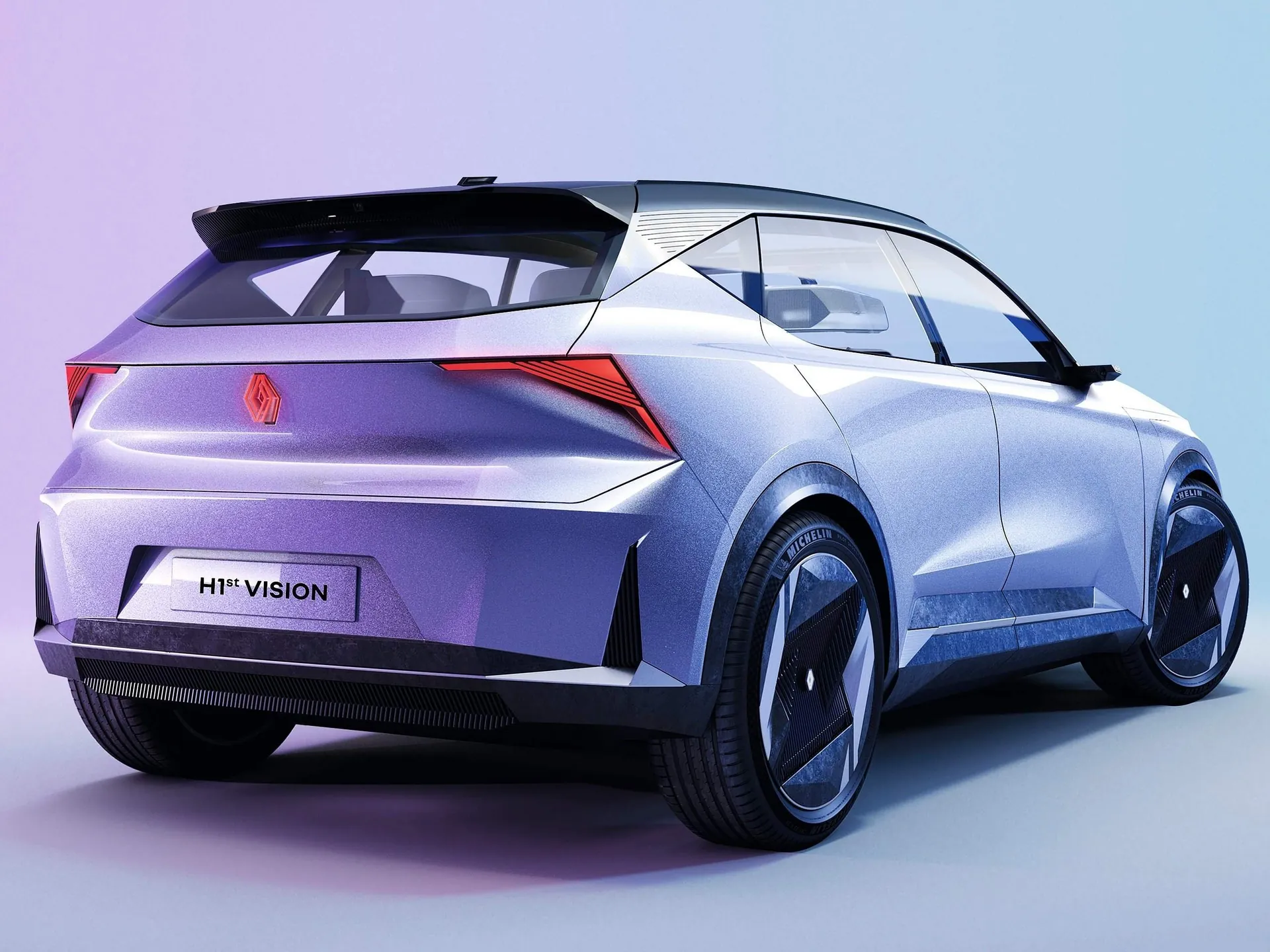 Renault H1st Vision Concept (2023) – zadní tříčtvrteční pohled