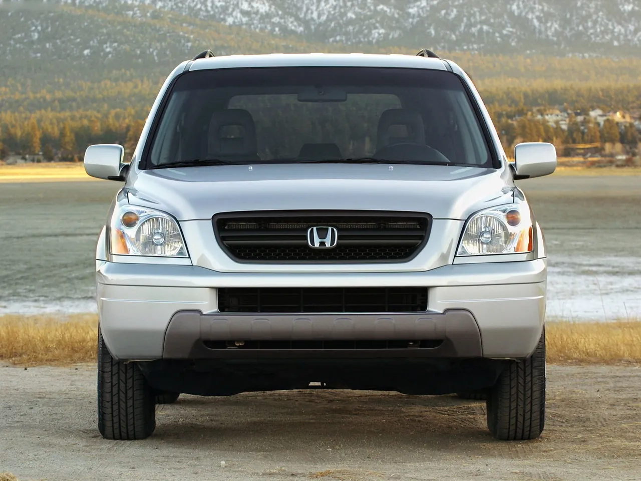 Honda Pilot EX (2003) – zepředu