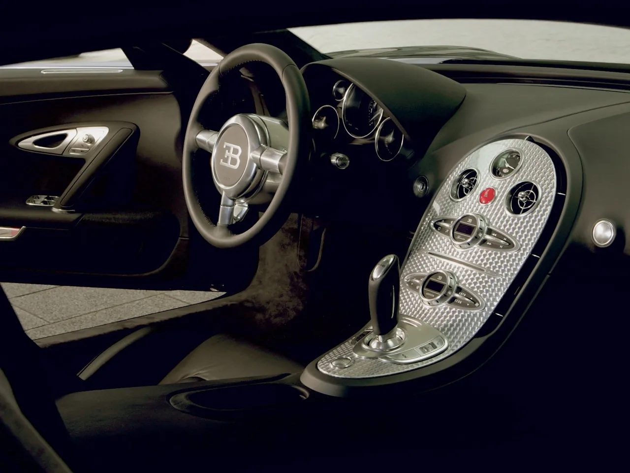 Bugatti Veyron (2005) – interiér