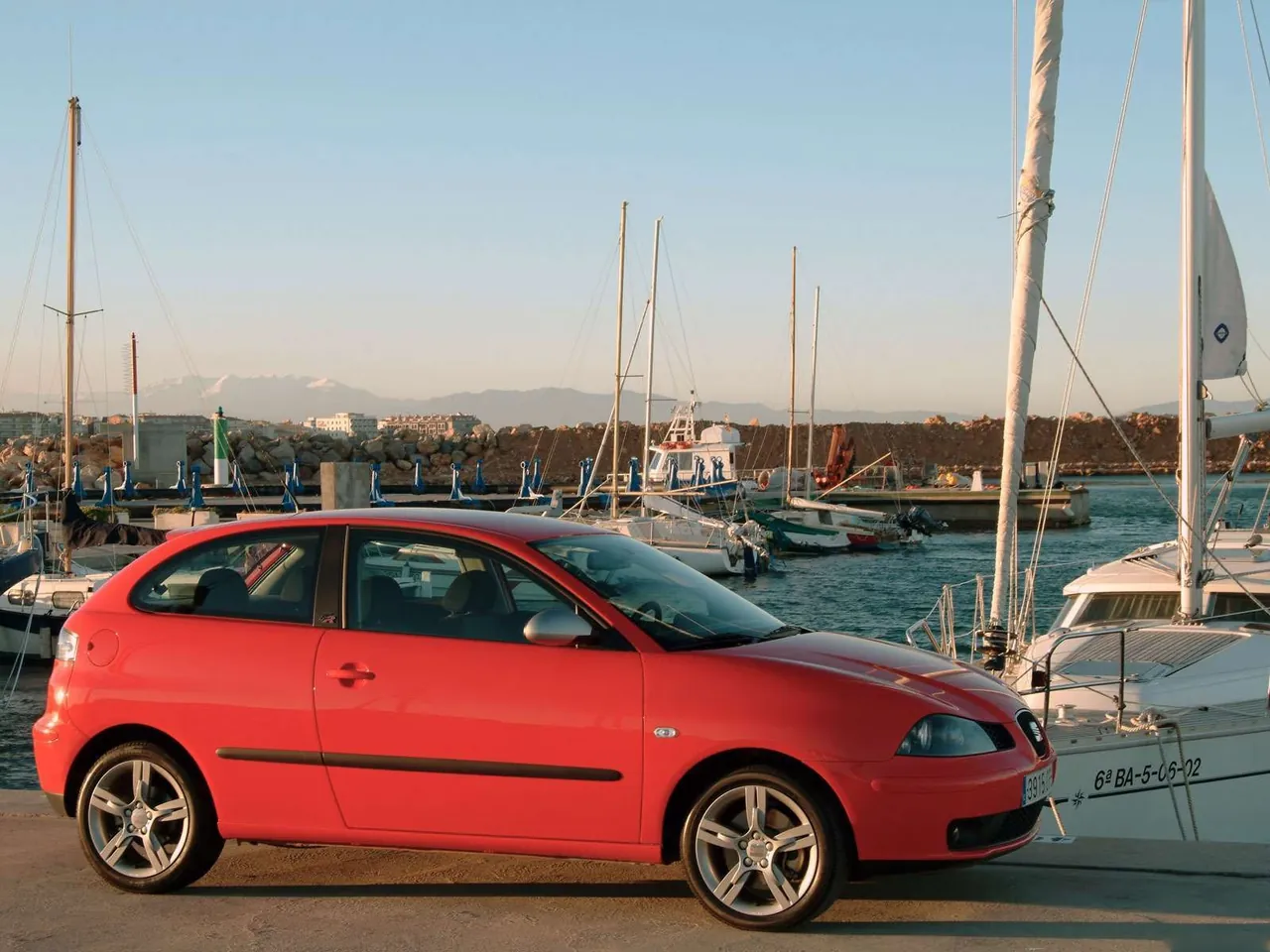 Seat Ibiza FR (2004) – boční profil