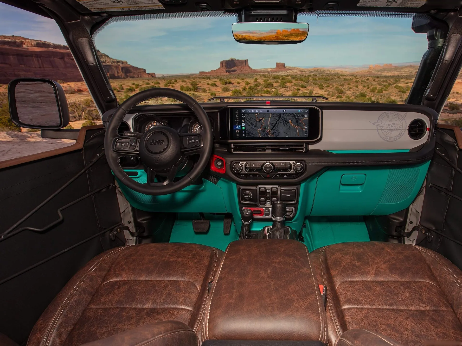 Jeep Convoy Concept (2025) – interiér
