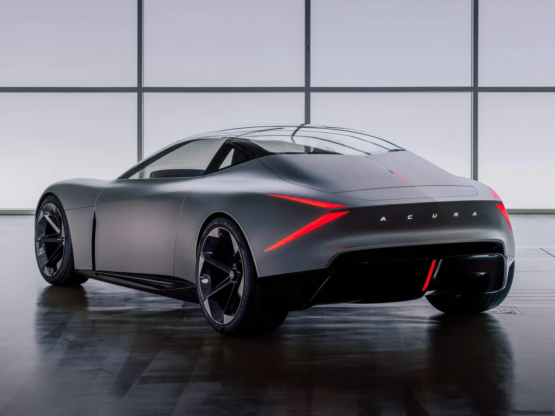 Acura Nexera Vision Concept (2026) – zadní tříčtvrteční pohled