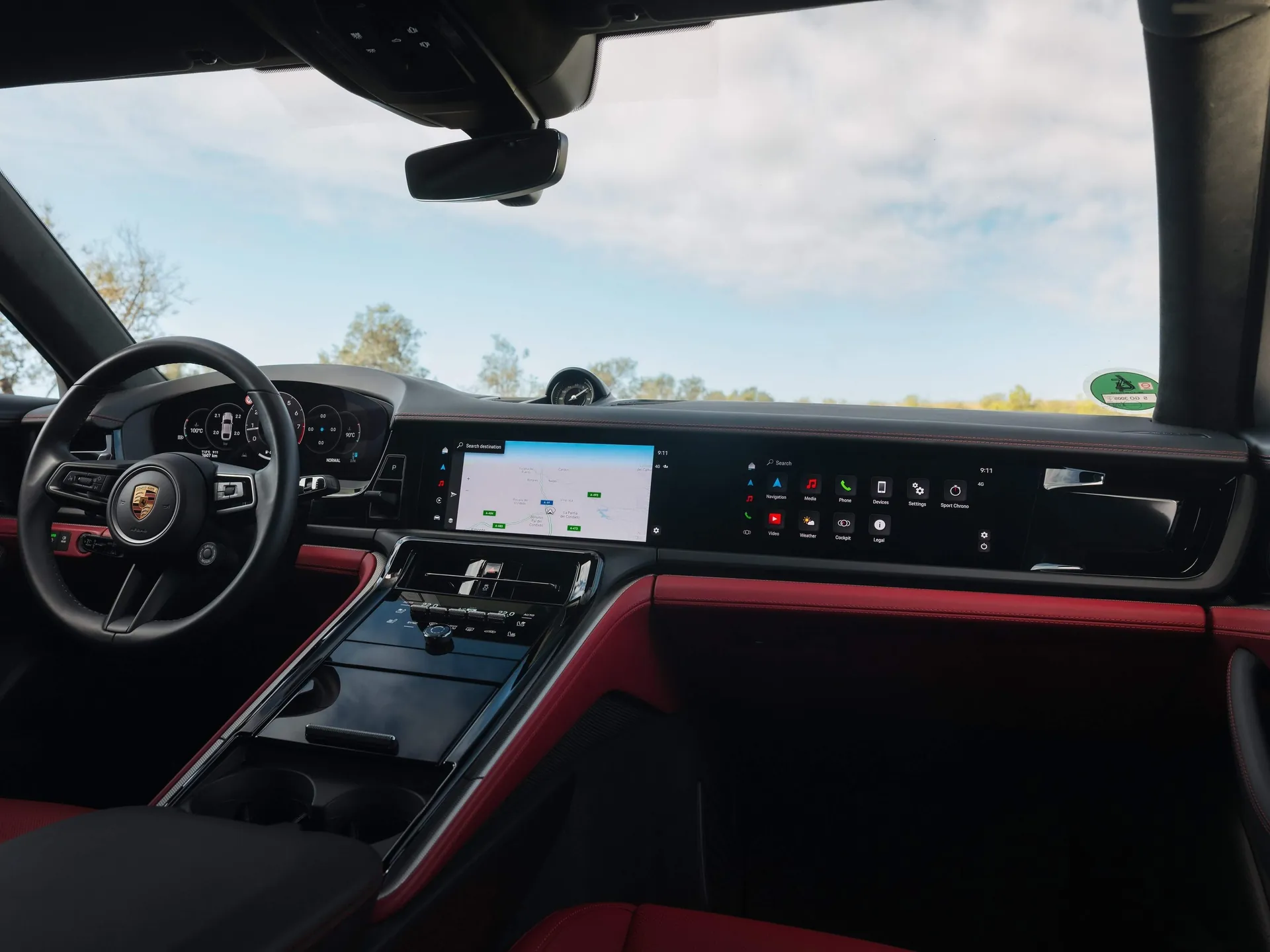 Porsche Panamera (2024) – interiér