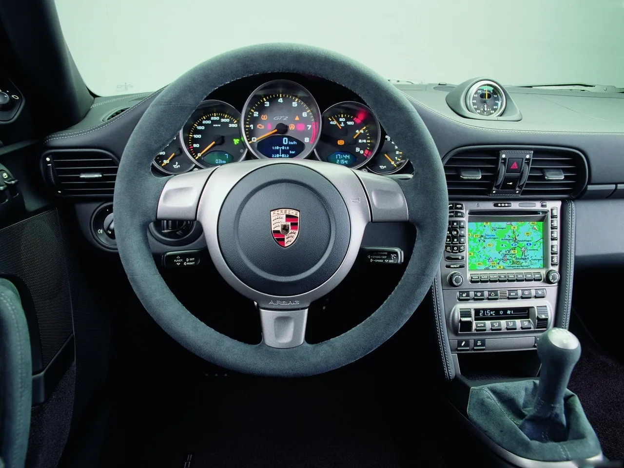 Porsche 911 GT2 (2008) - Interior