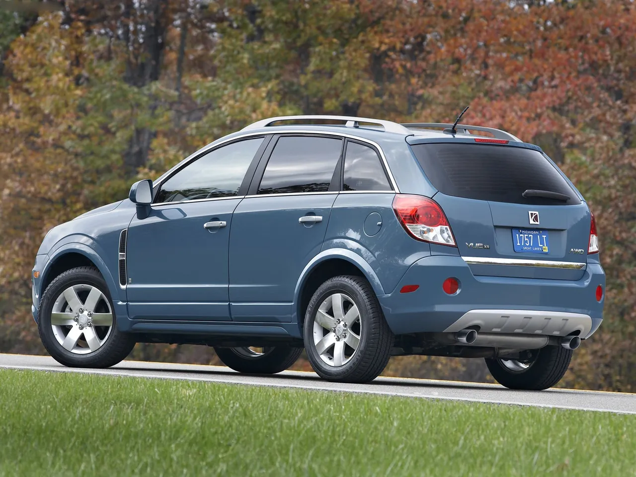 Saturn Vue (2008) – zadní tříčtvrteční pohled