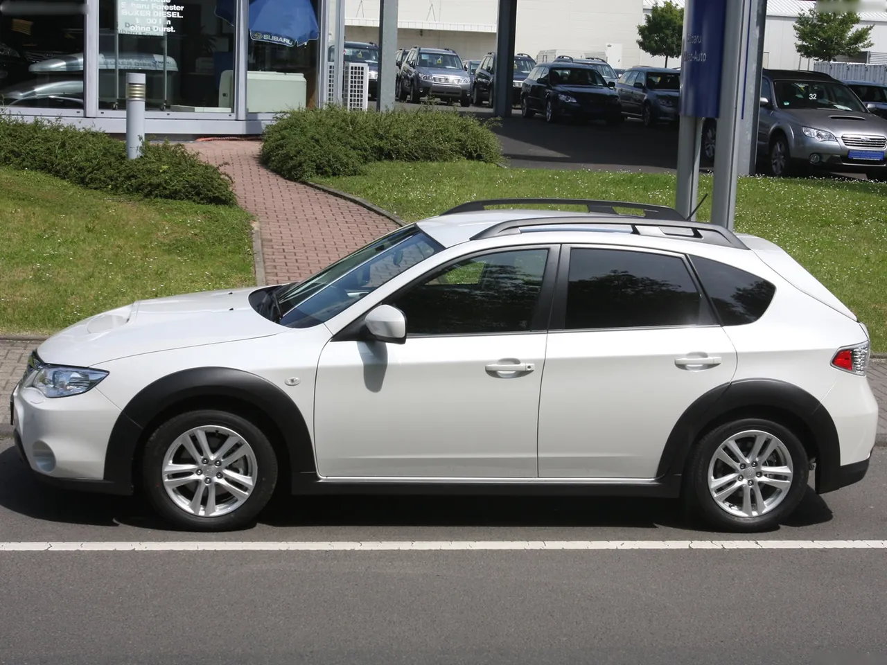 Subaru Impreza XV (2010) – boční profil