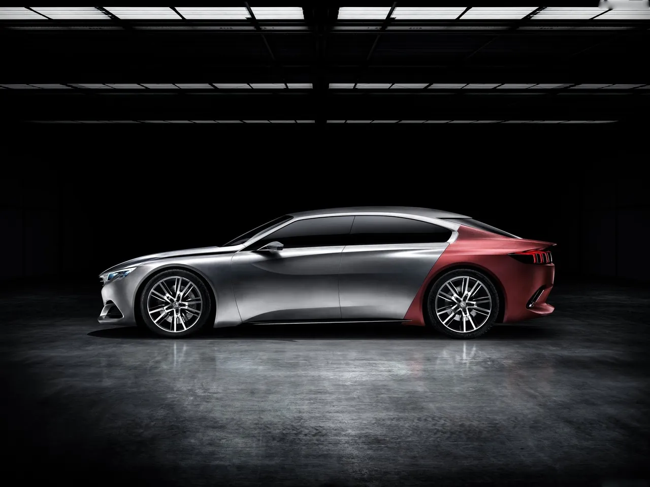 Peugeot Exalt Concept (2014) – boční profil