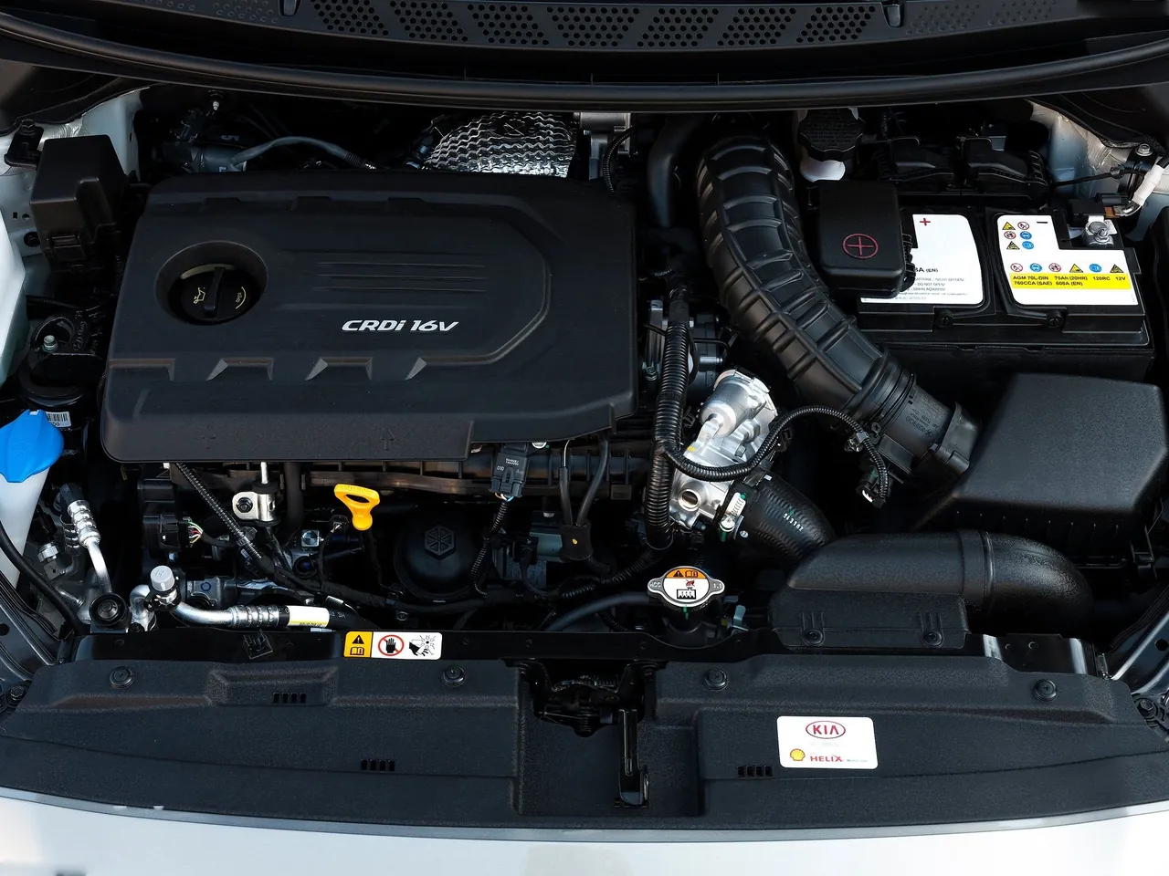 Kia Ceed (2016) – motorový prostor