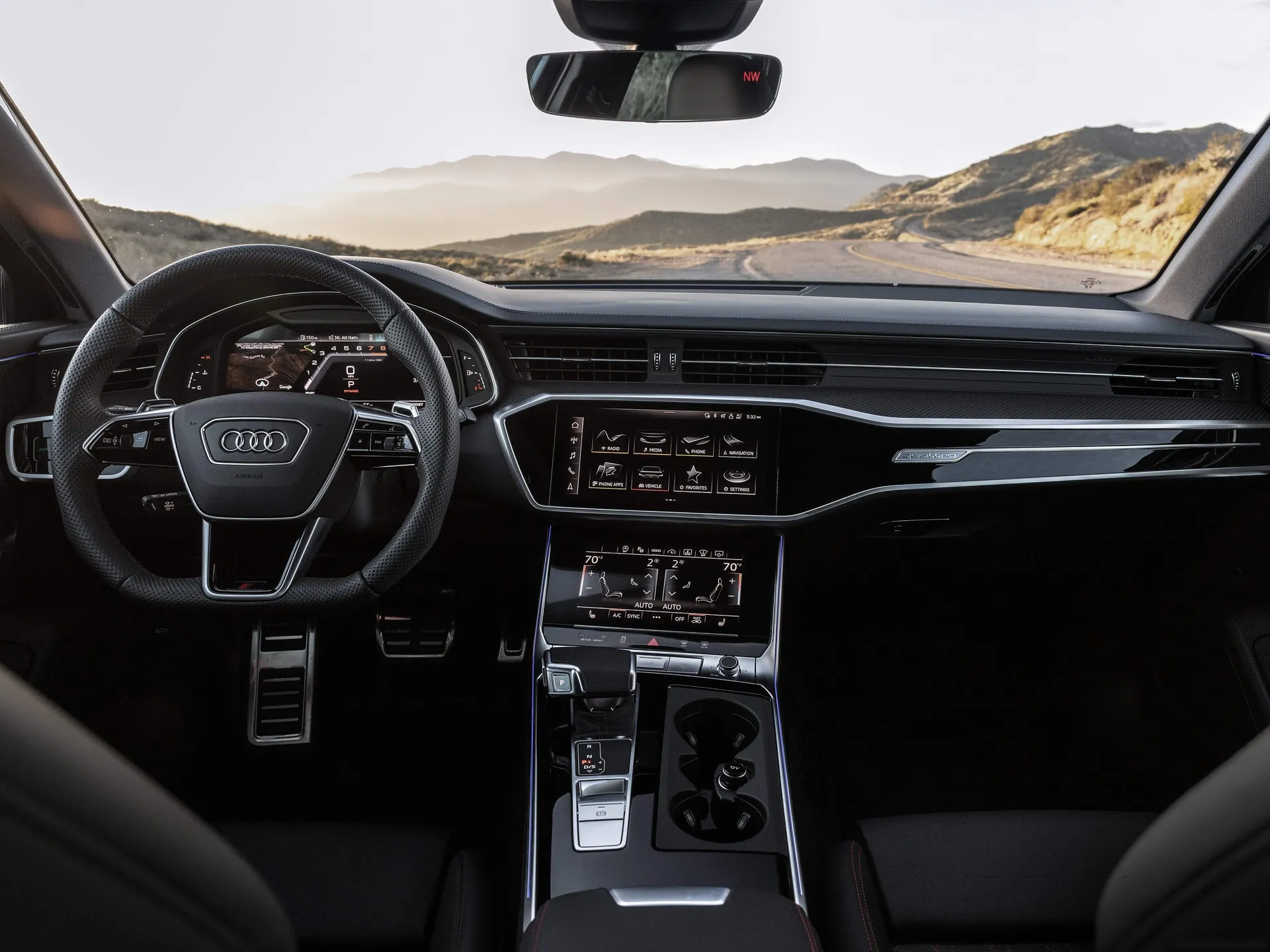 Audi S6 Design Edition [US] (2023) – interiér