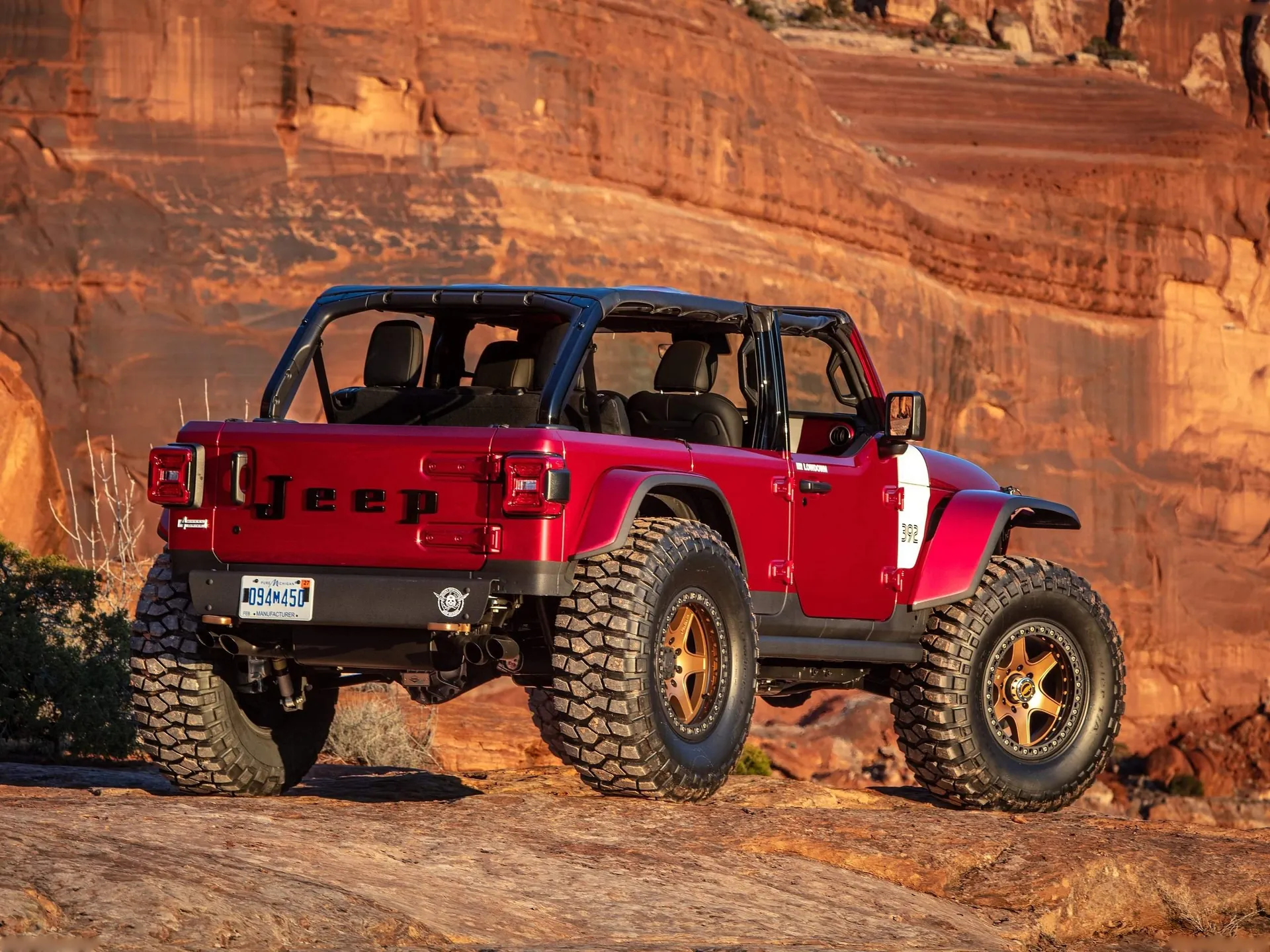 Jeep Low Down Concept (2024) – zadní pohled