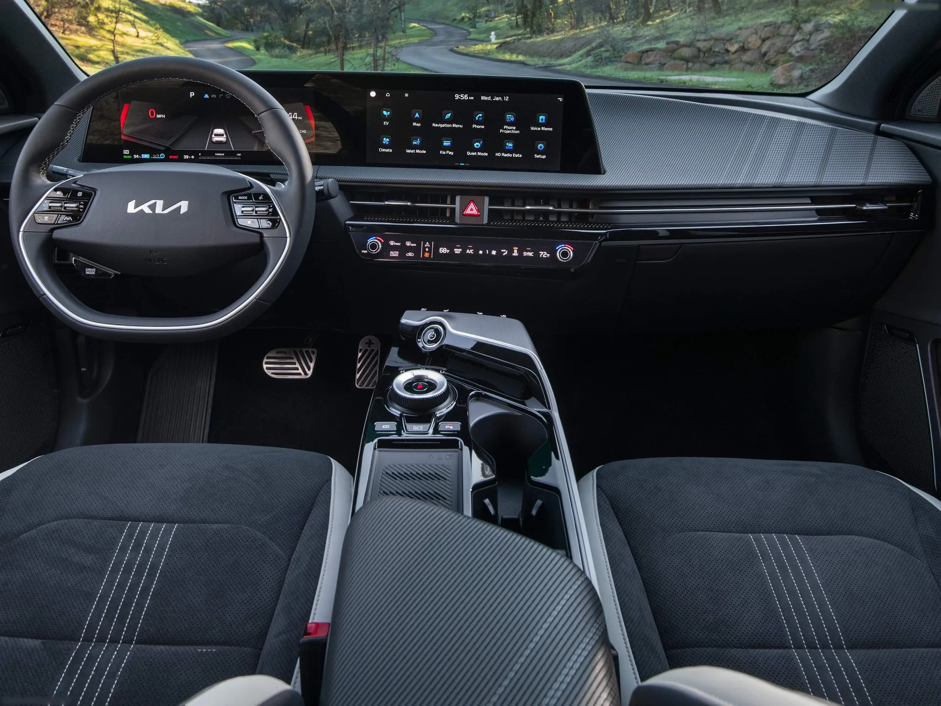 Kia EV6 [US] (2022) – interiér