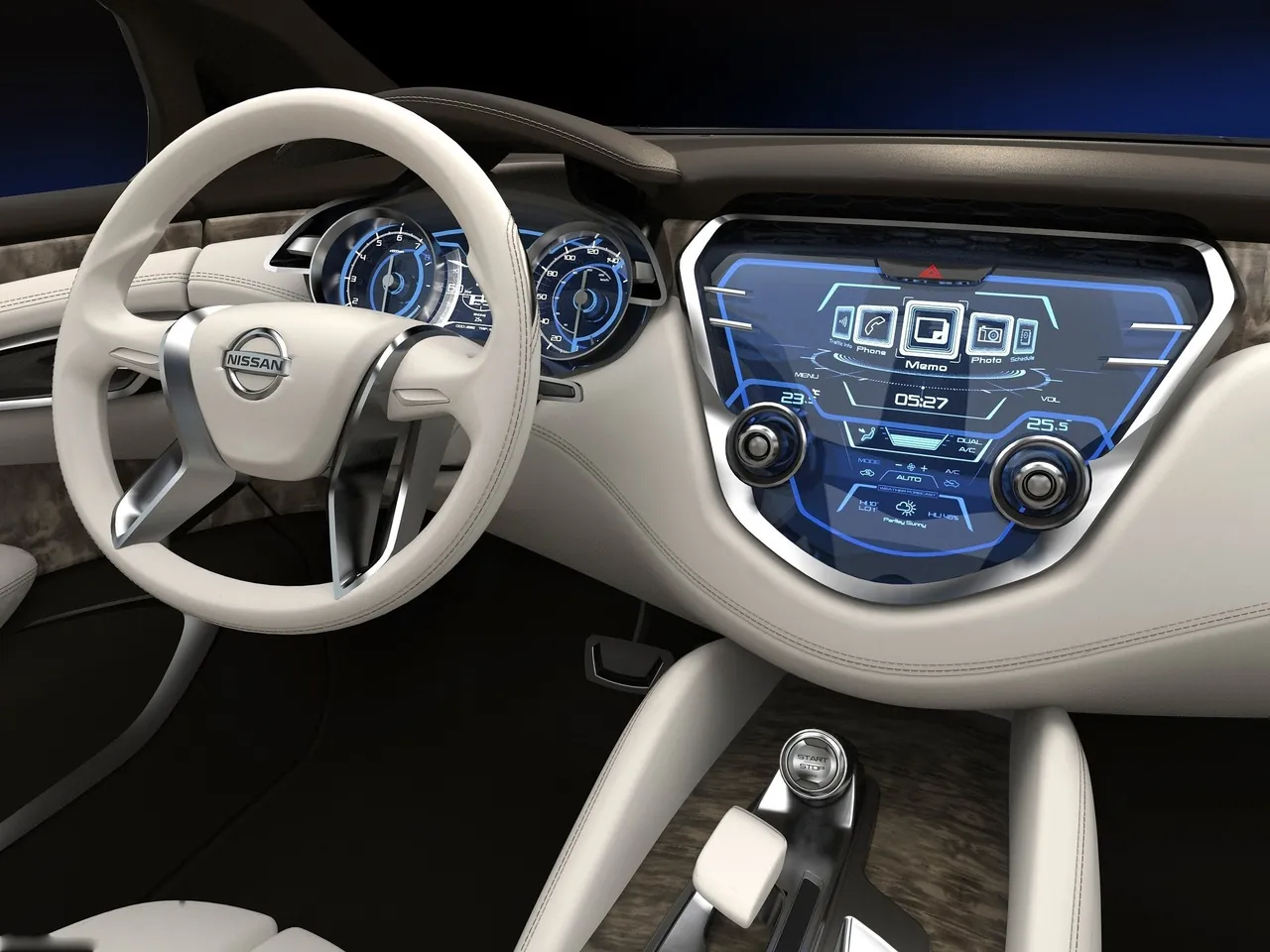 Nissan Resonance Concept (2013) – interiér
