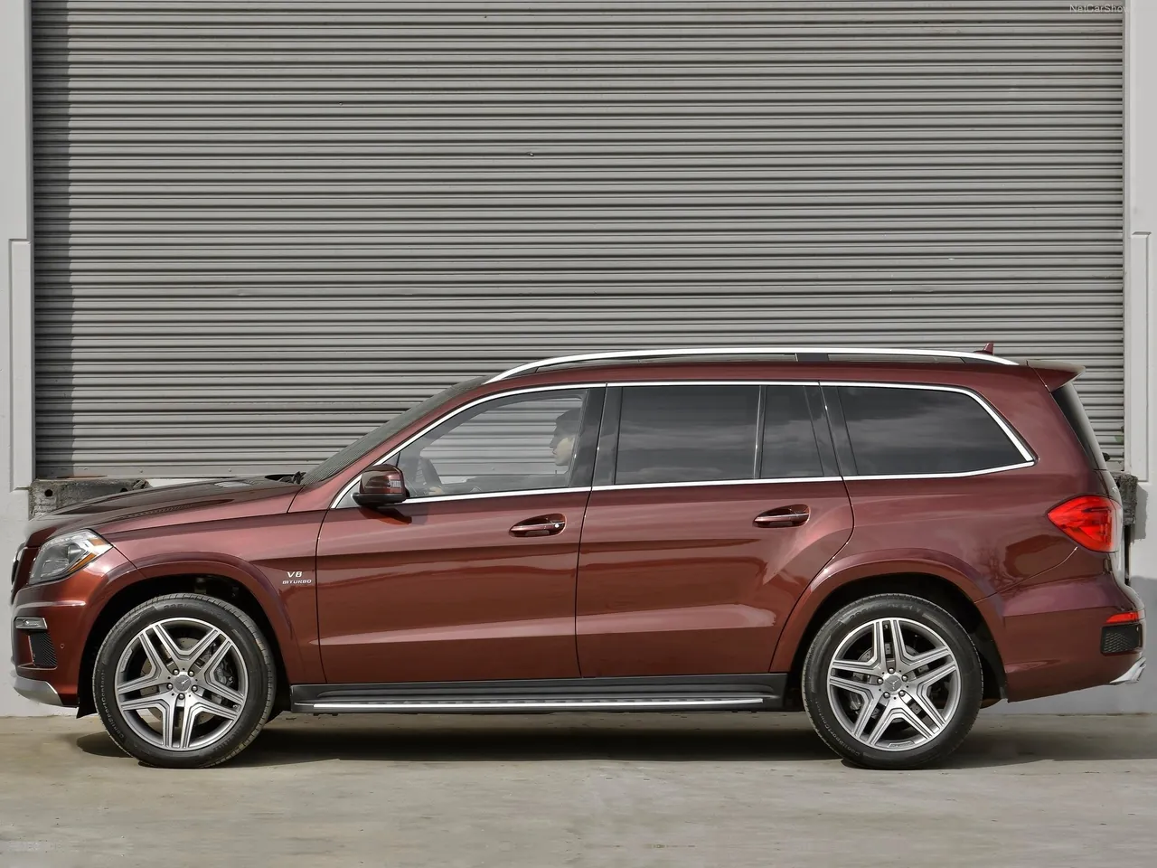 Mercedes-Benz GL63 AMG (2013) – boční profil