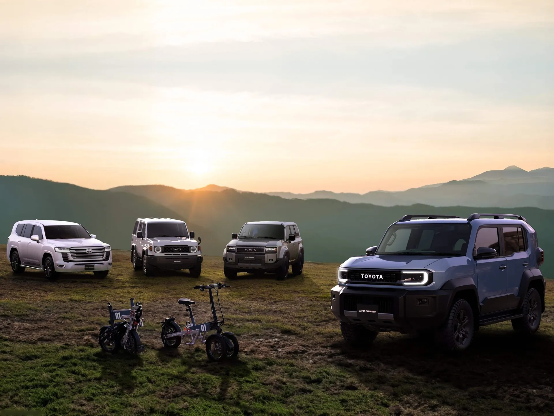 Toyota Land Cruiser FJ (2027) – skupinový snímek