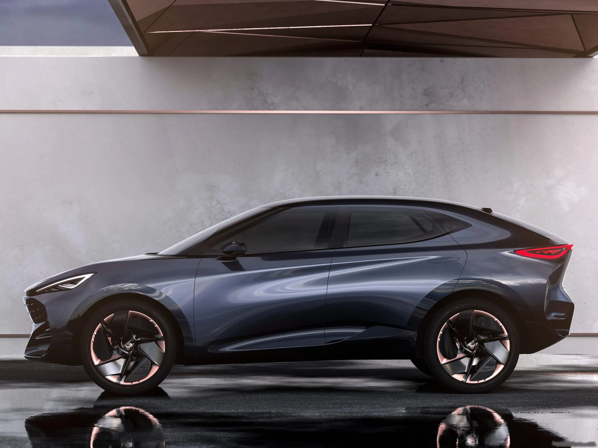 Cupra Tavascan Concept (2019) – boční profil